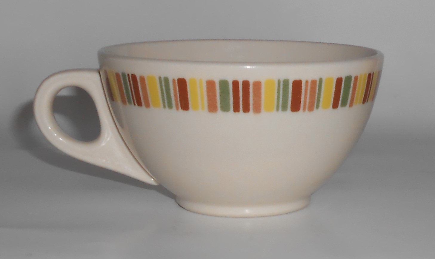 Shenango China Restaurant Ware Color Bands Cup