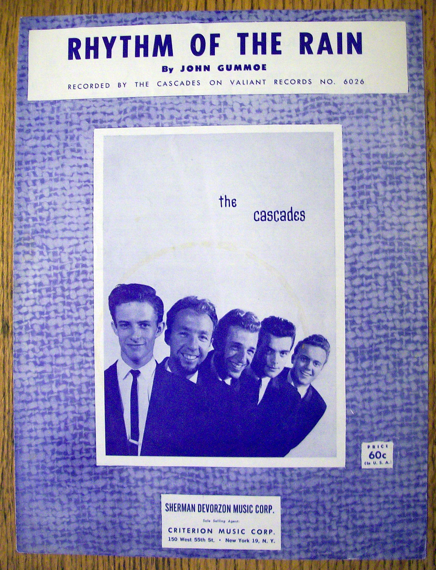 1963 Rhythm Of The Rain By John Gummoe (The Cascades)