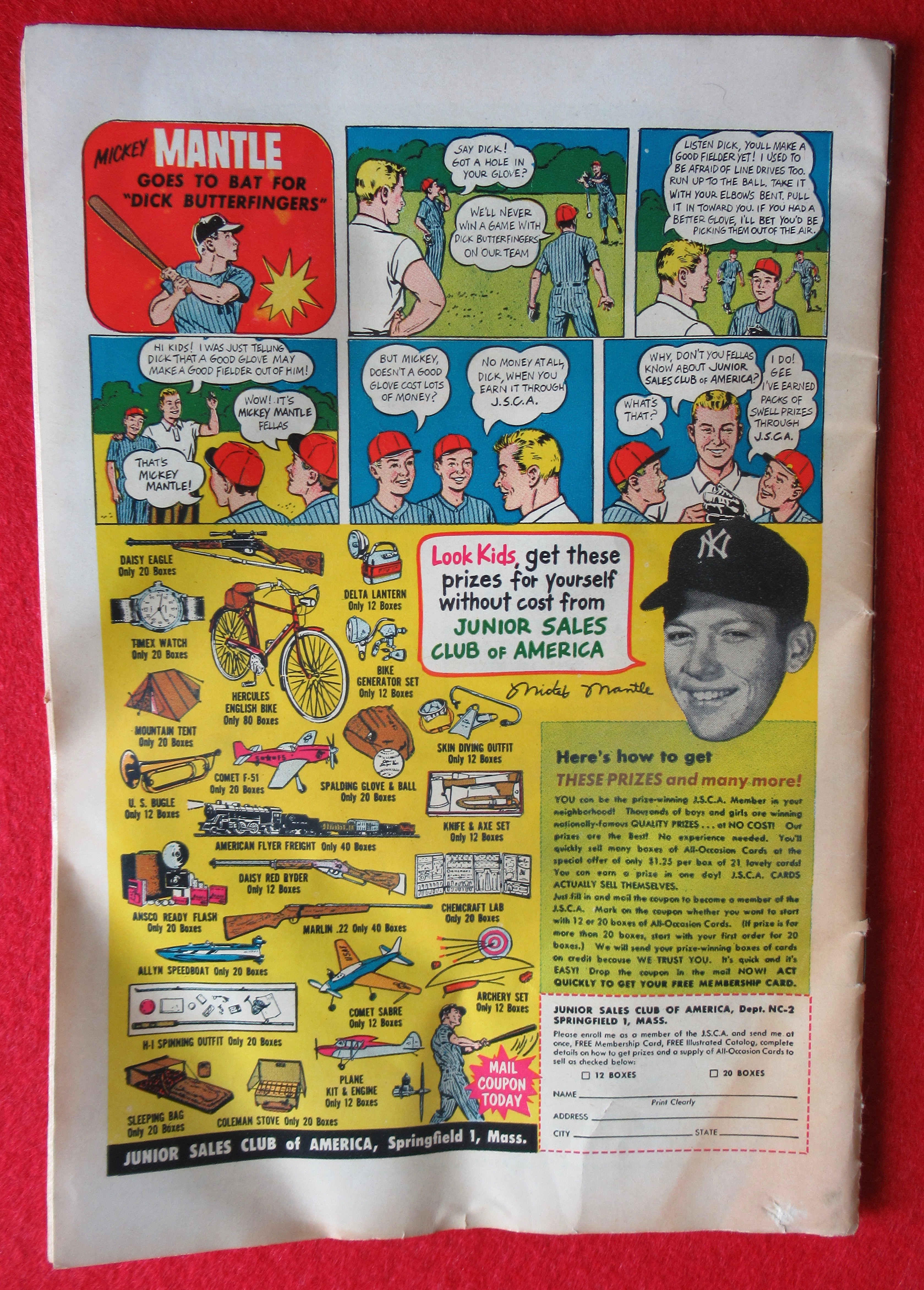 Adventure Comics April 1957 Confession Of Superboy