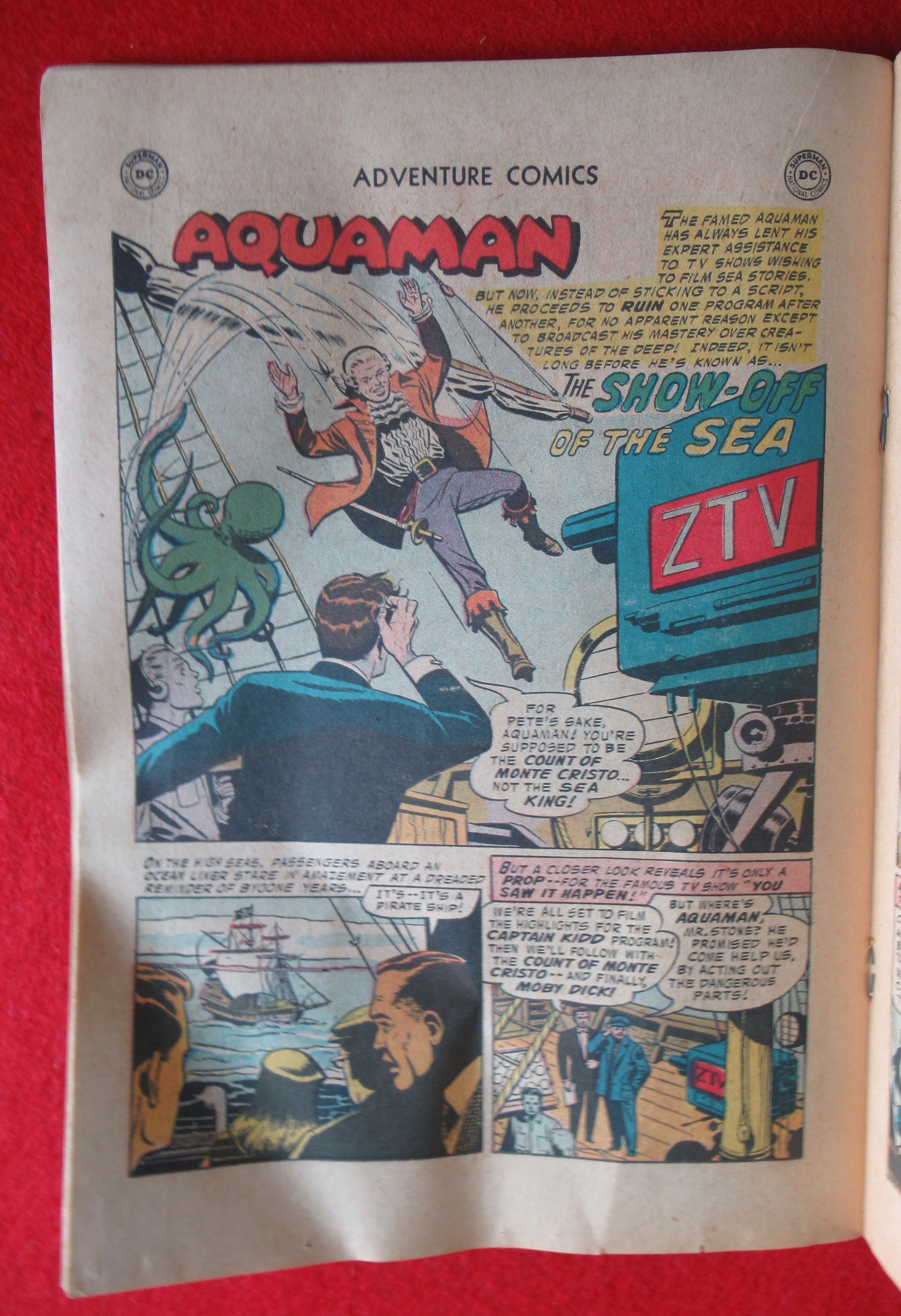 Adventure Comics April 1957 Confession Of Superboy