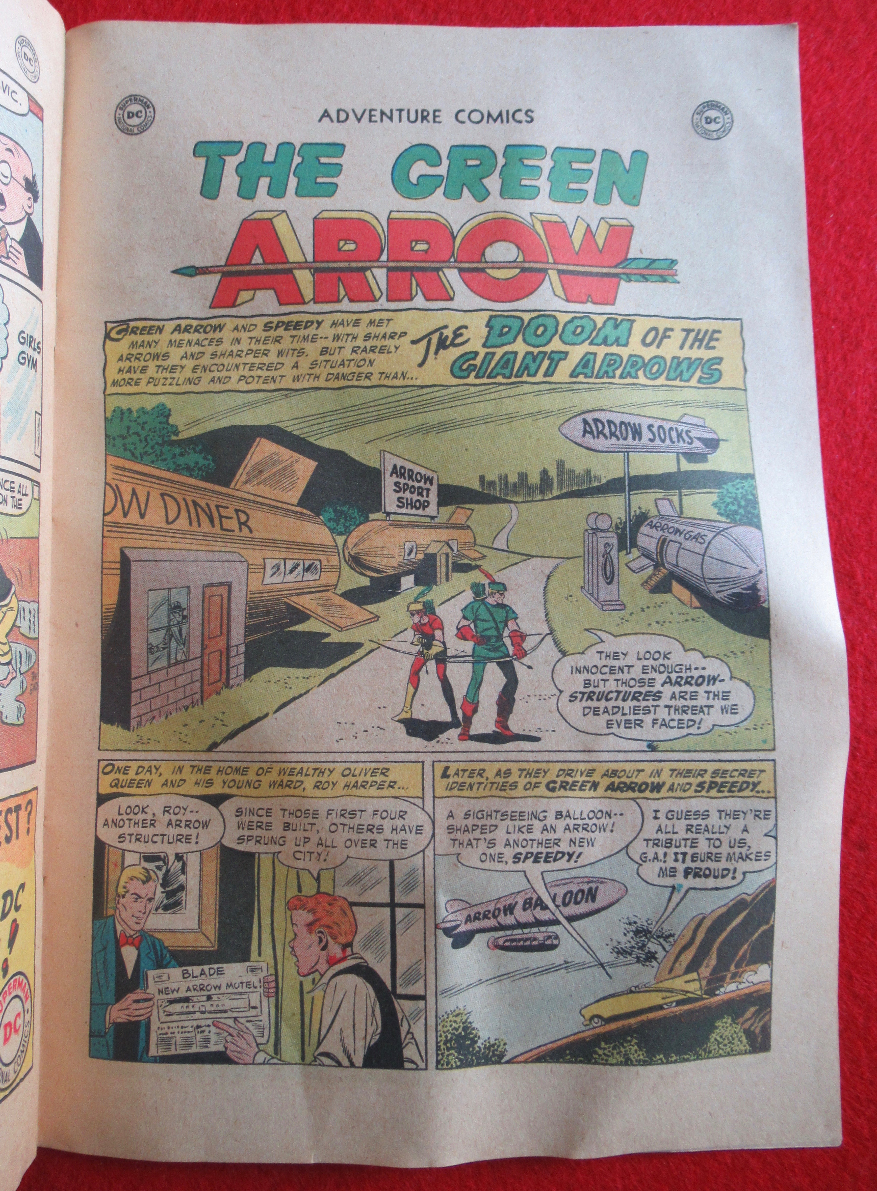 Adventure Comics April 1957 Confession Of Superboy
