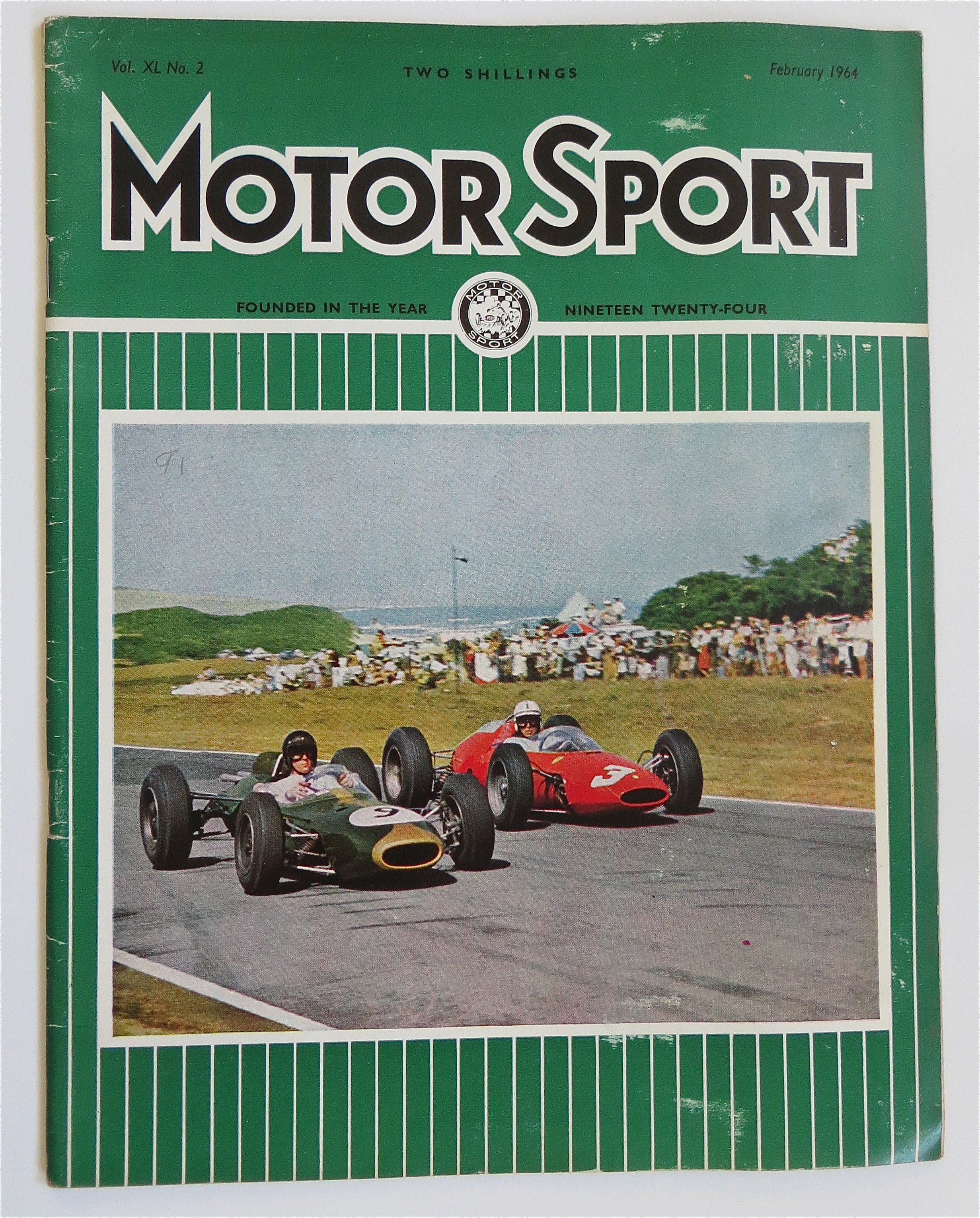 Motor Sport Magazine February 1964 Race By The Sea