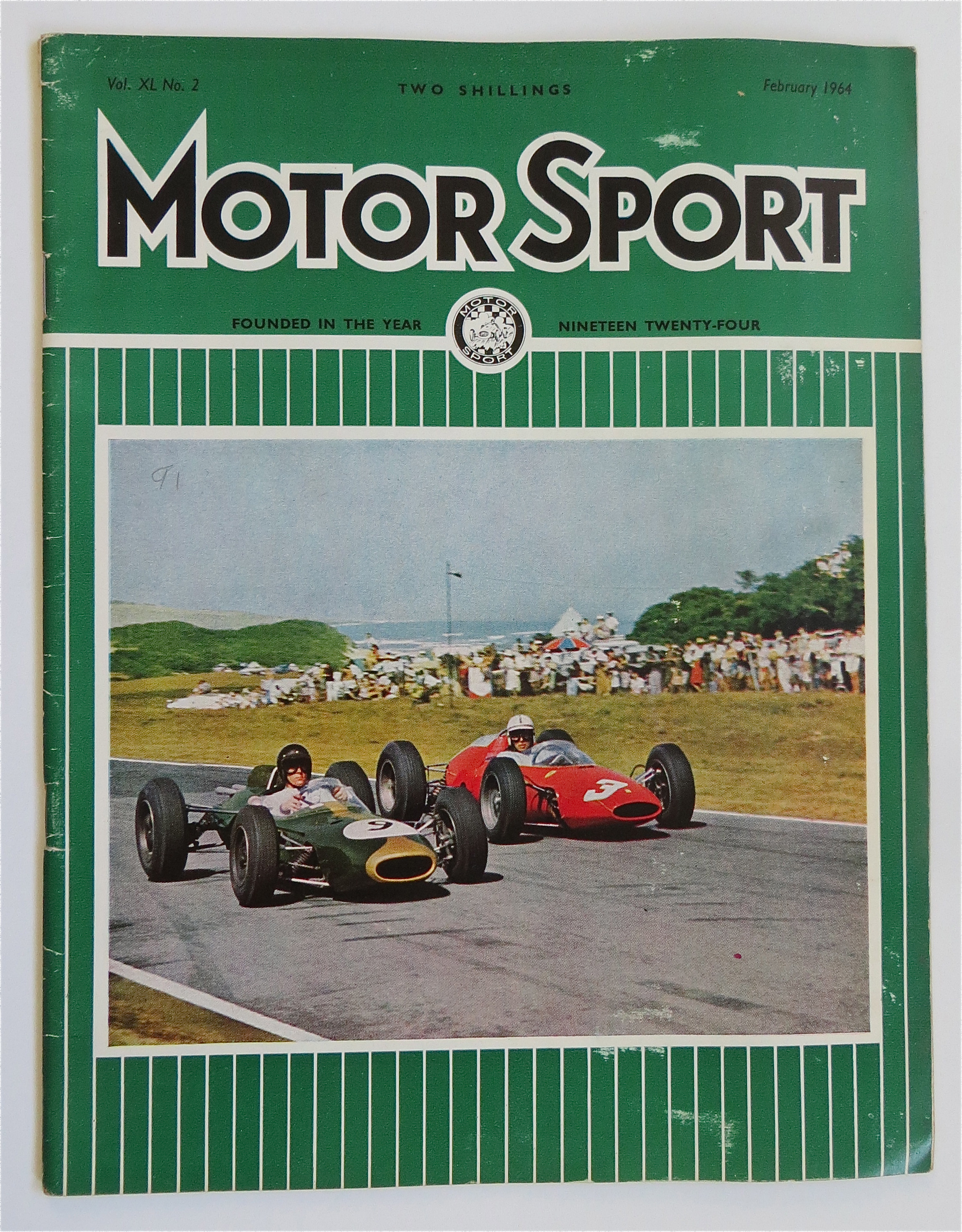 Motor Sport Magazine February 1964 Race By The Sea