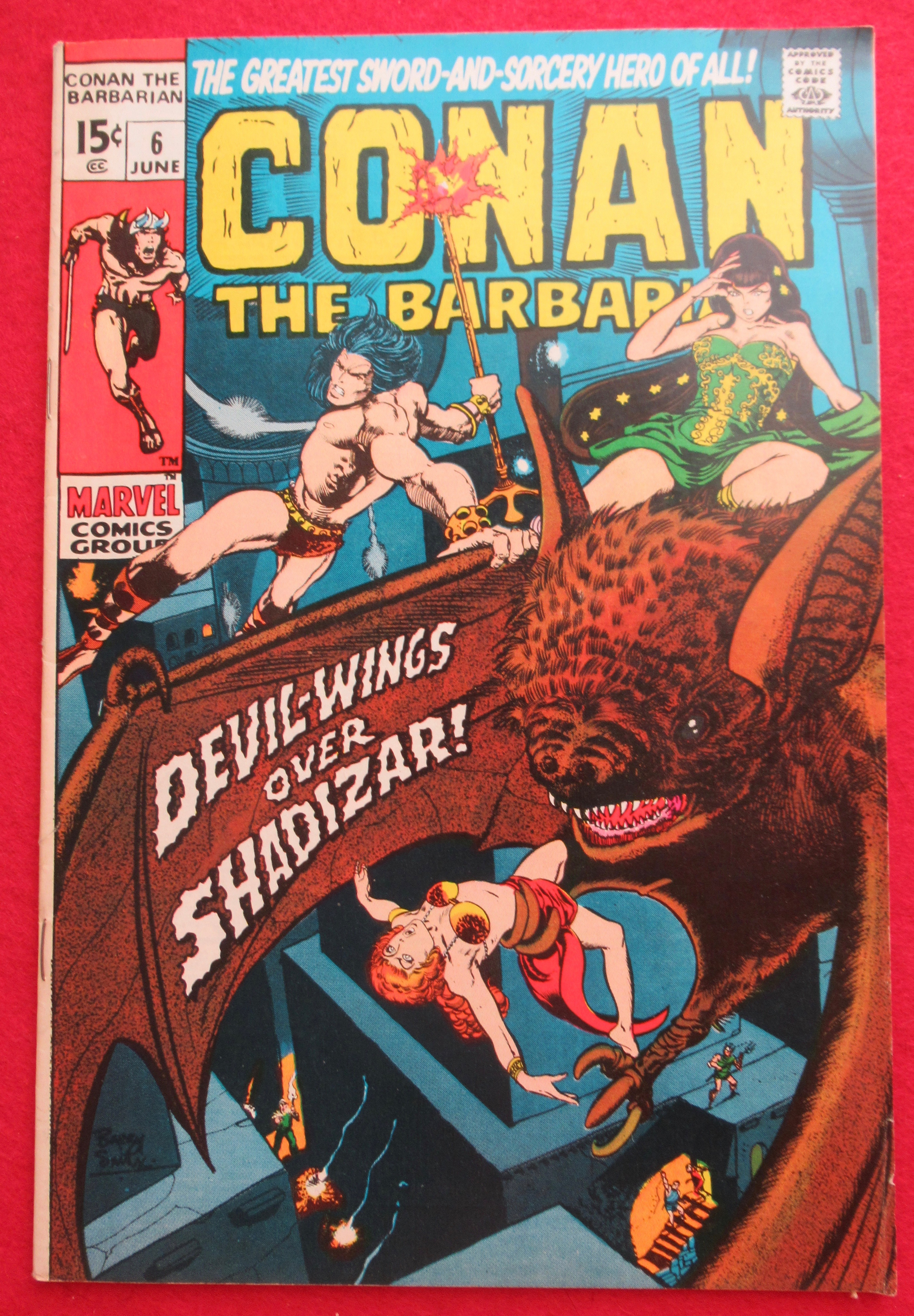 Conan The Barbarian Comic June 1971 Shadizar