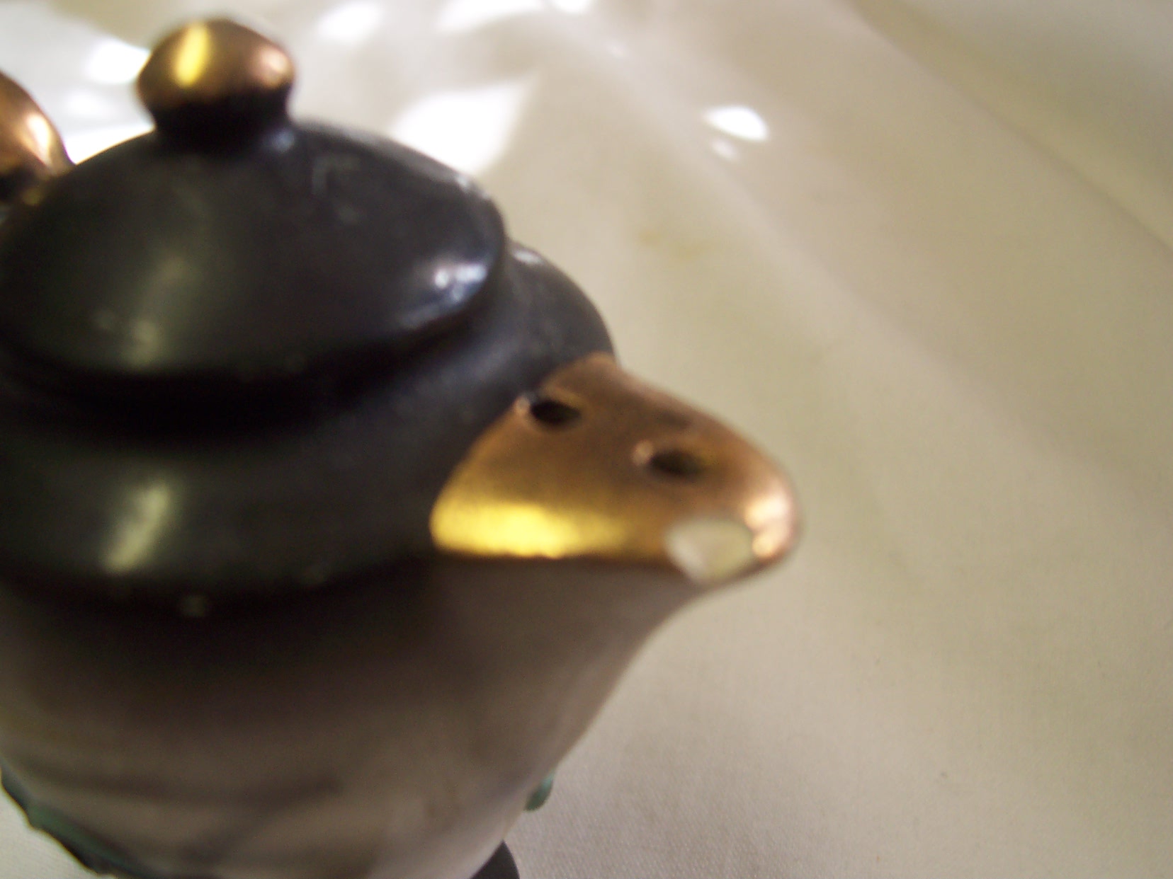 Moriage Salt & Pepper Dragon Set Teapot Japan