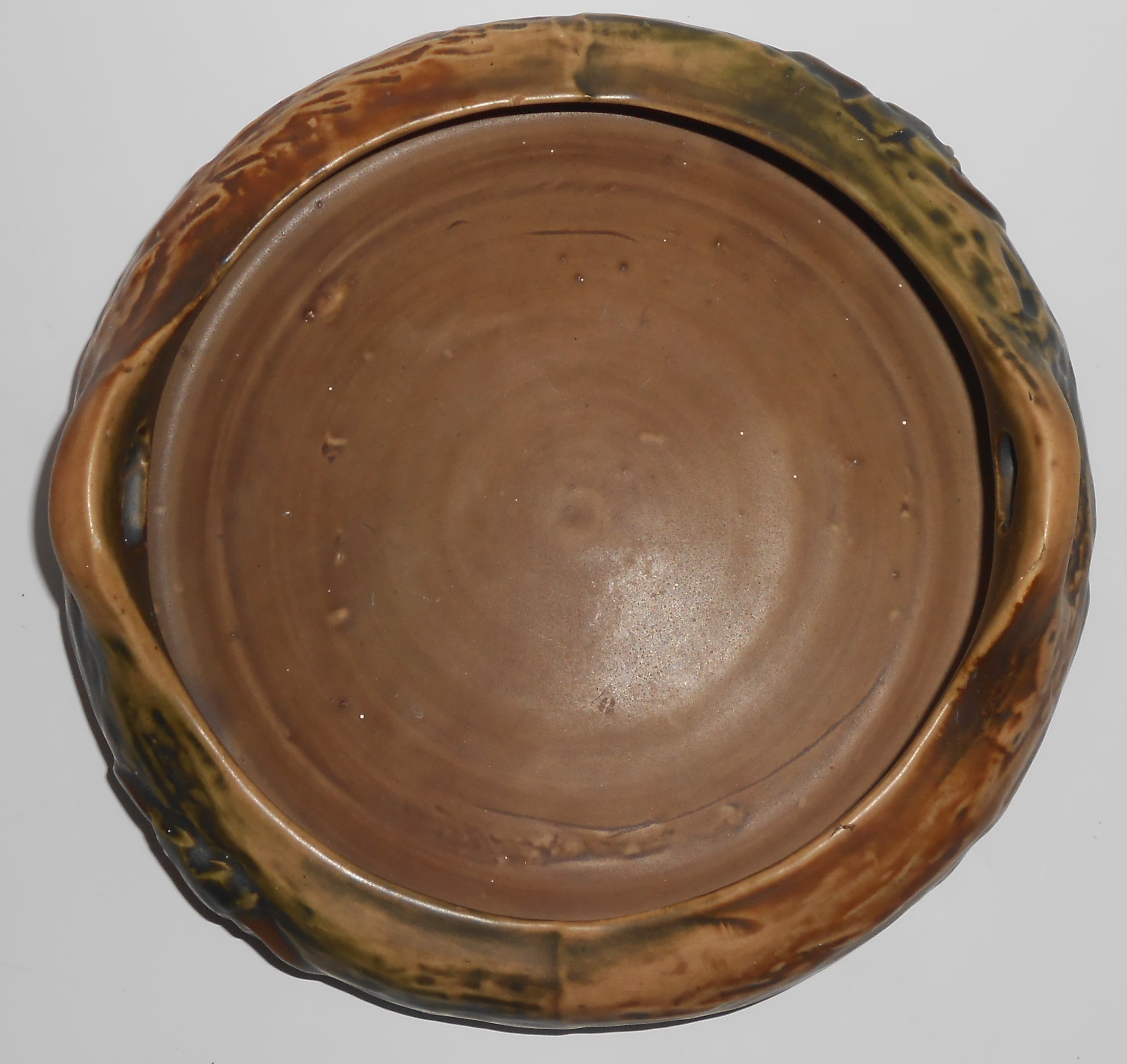 Roseville Art Pottery Imperial I  #71-8''  Handled Bowl