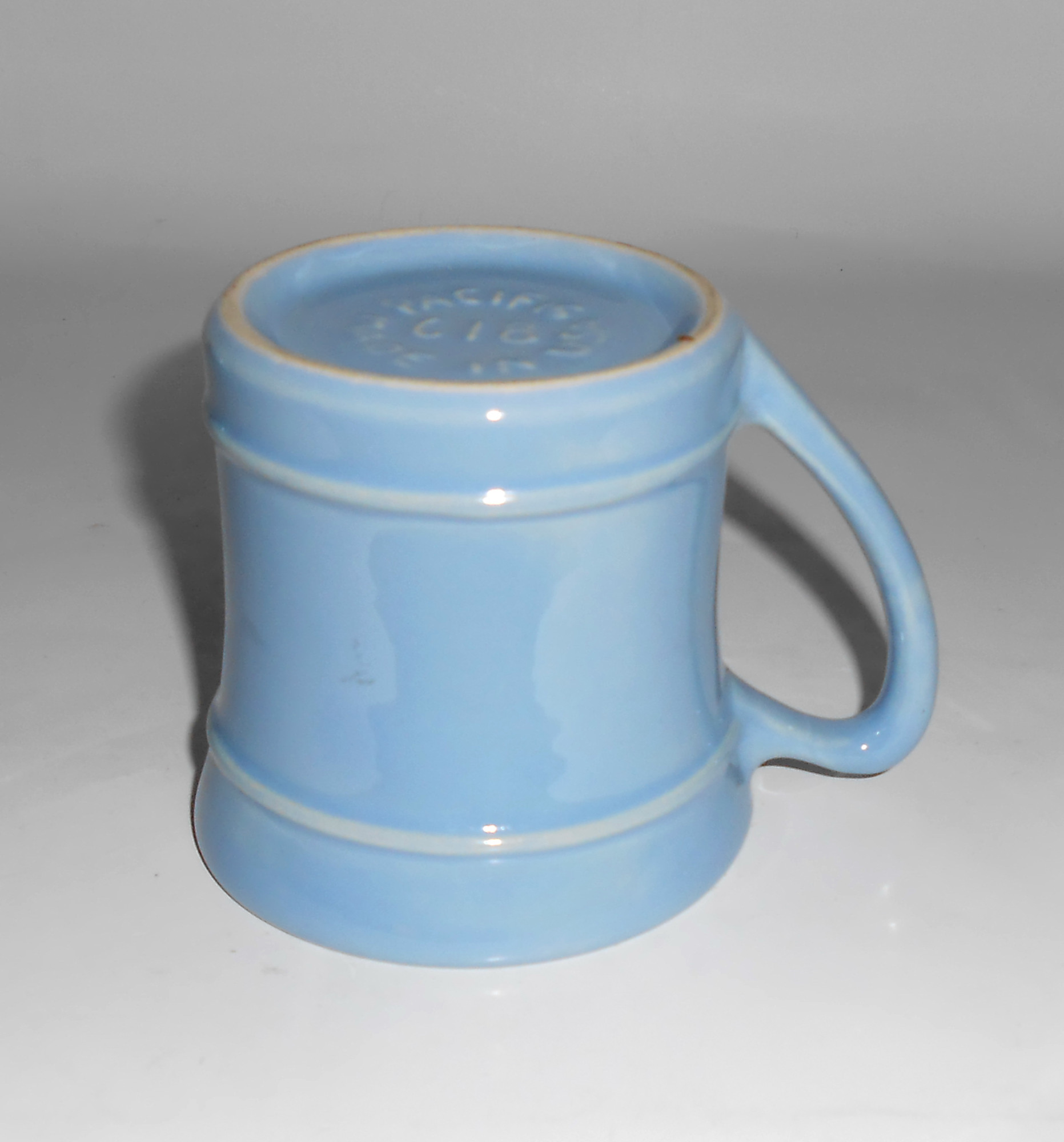 Pacific Pottery Hostess Ware Light Blue Tom & Jerry Mug
