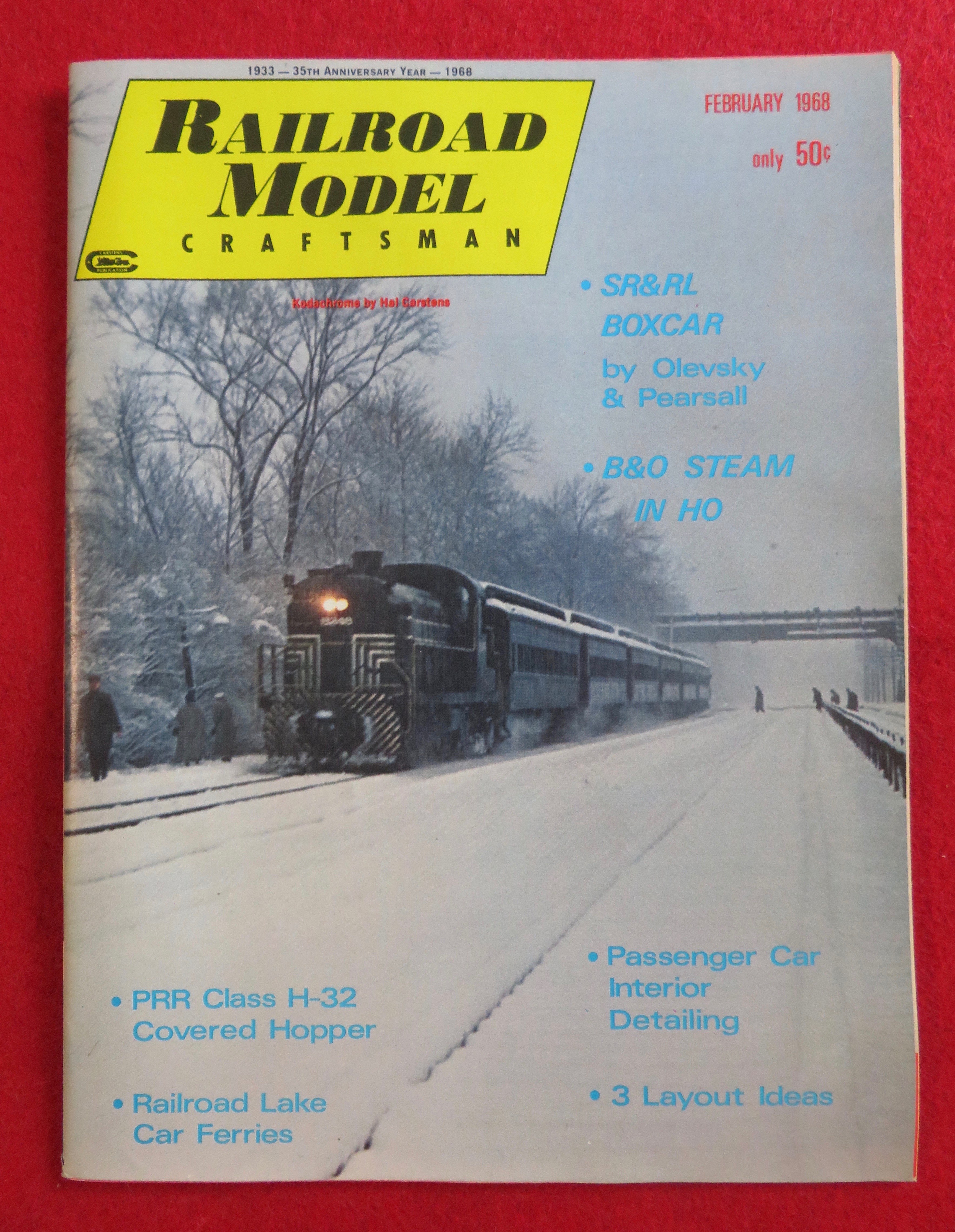 Railroad Model Craftsman Magazine February 1968