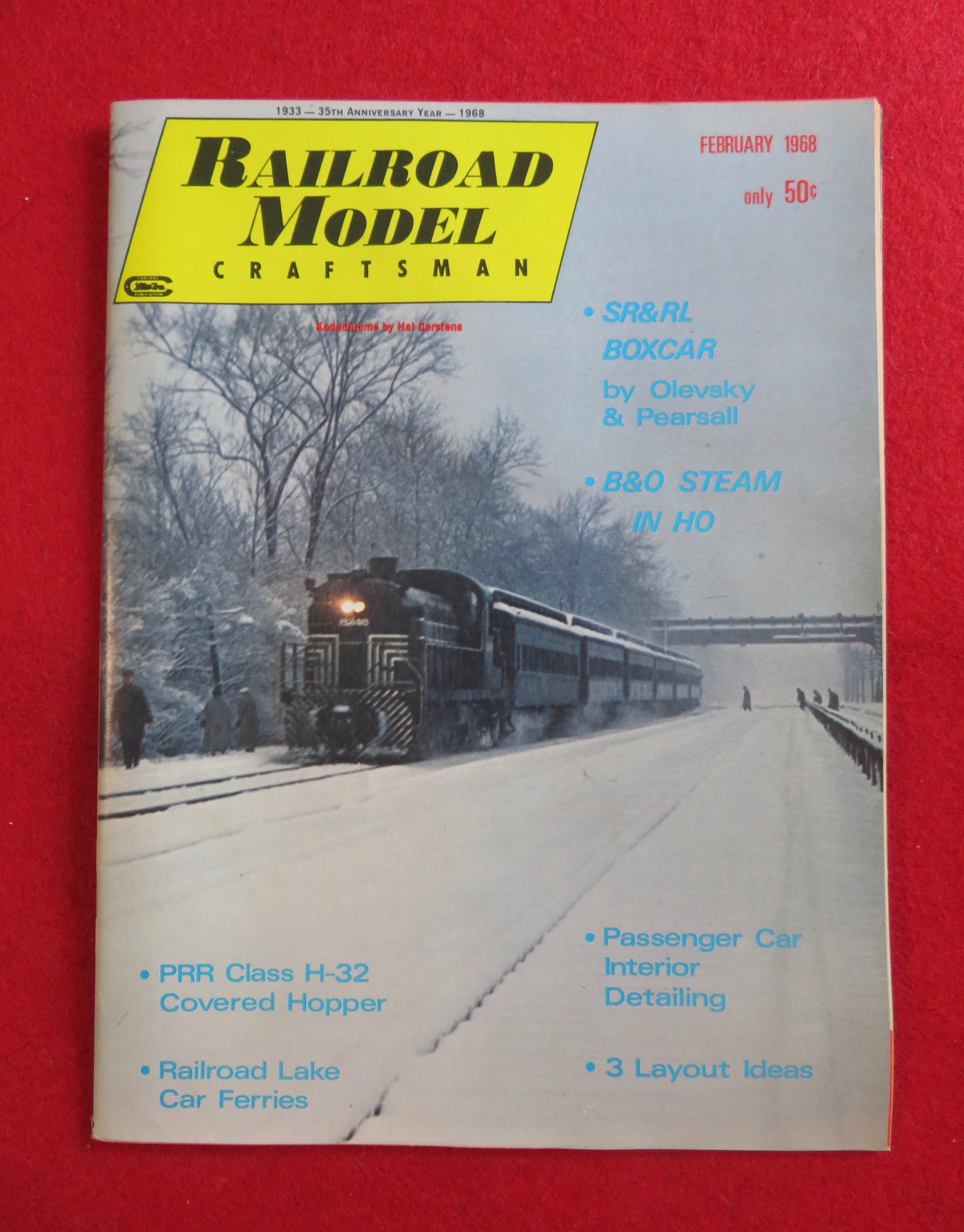 Railroad Model Craftsman Magazine February 1968