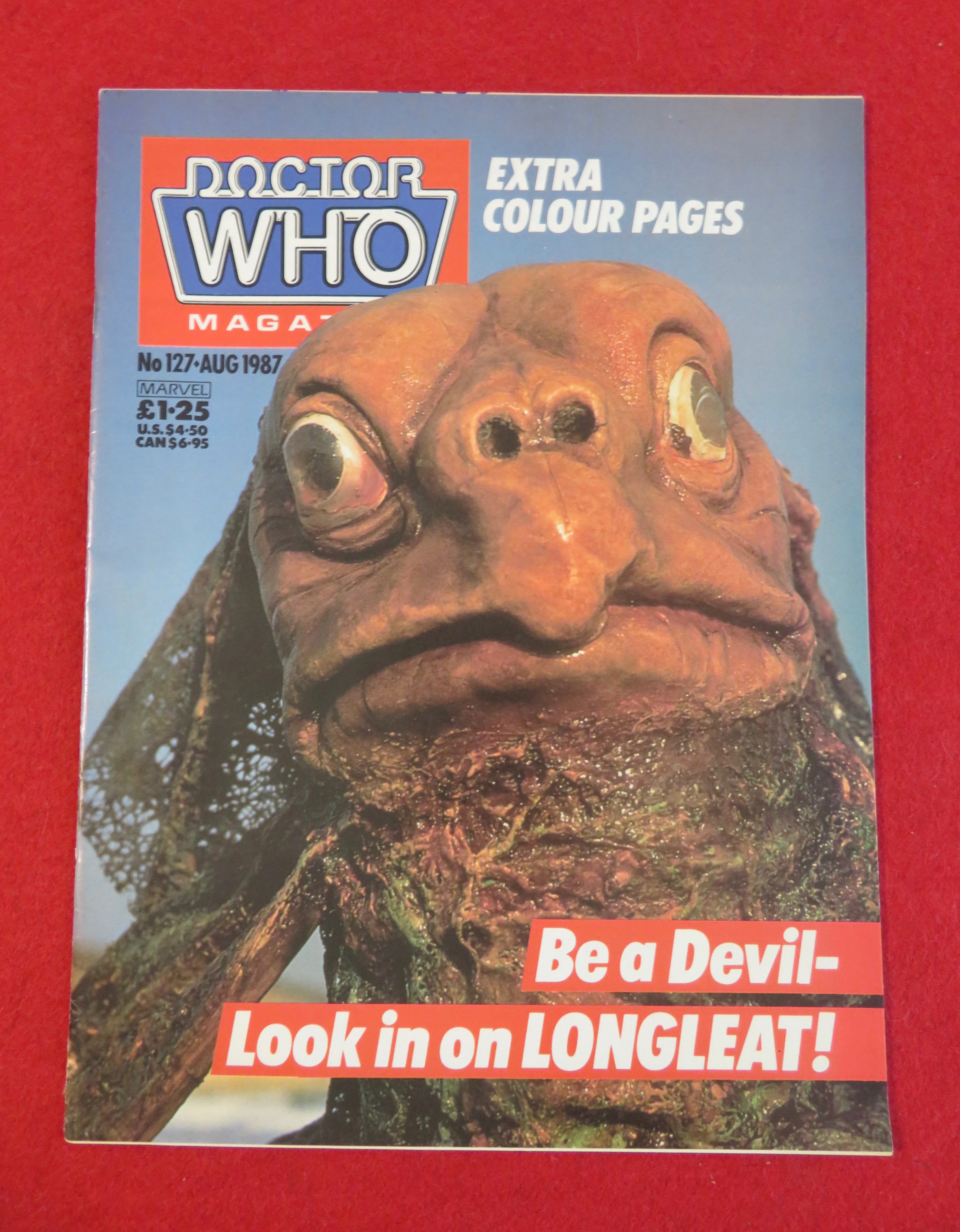 Doctor Who Magazine August 1987 Longleat