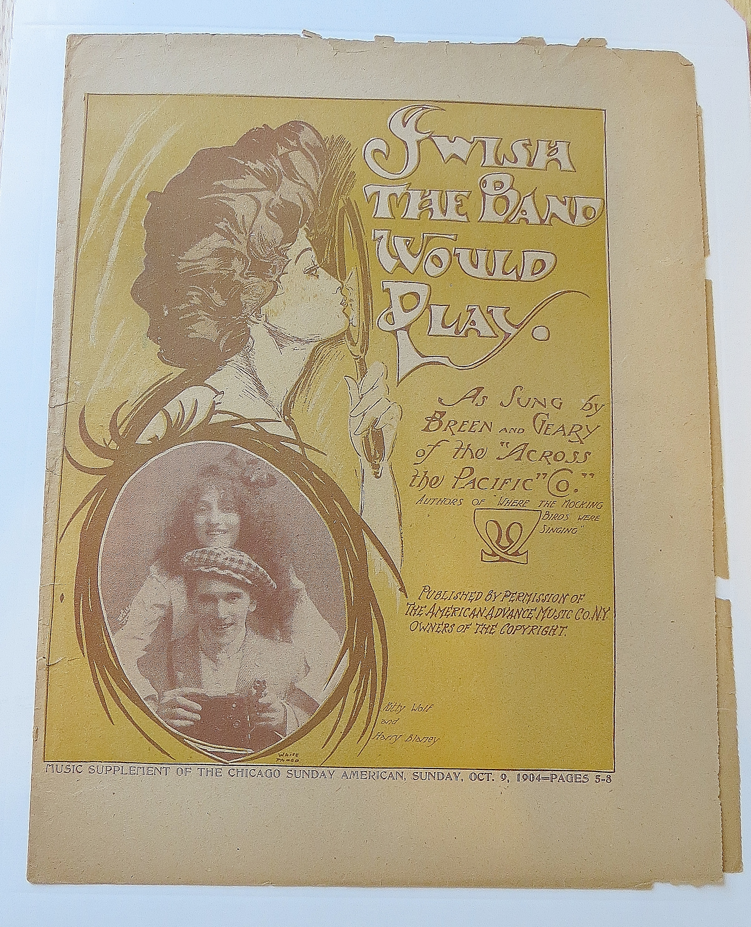 1904 Swish The Band Would Play