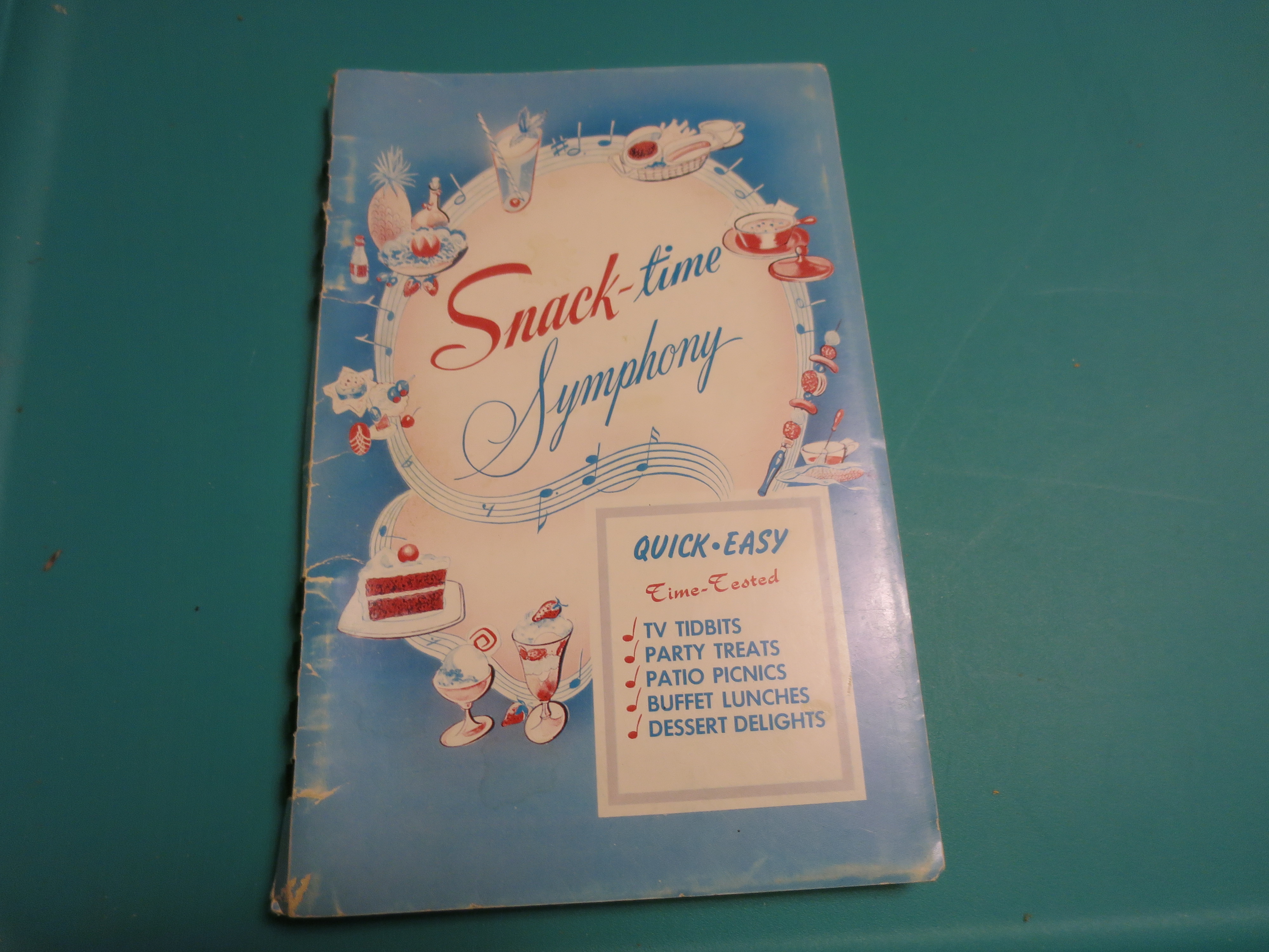 Sheldon Grange VT Cookbook Snacktime 1956