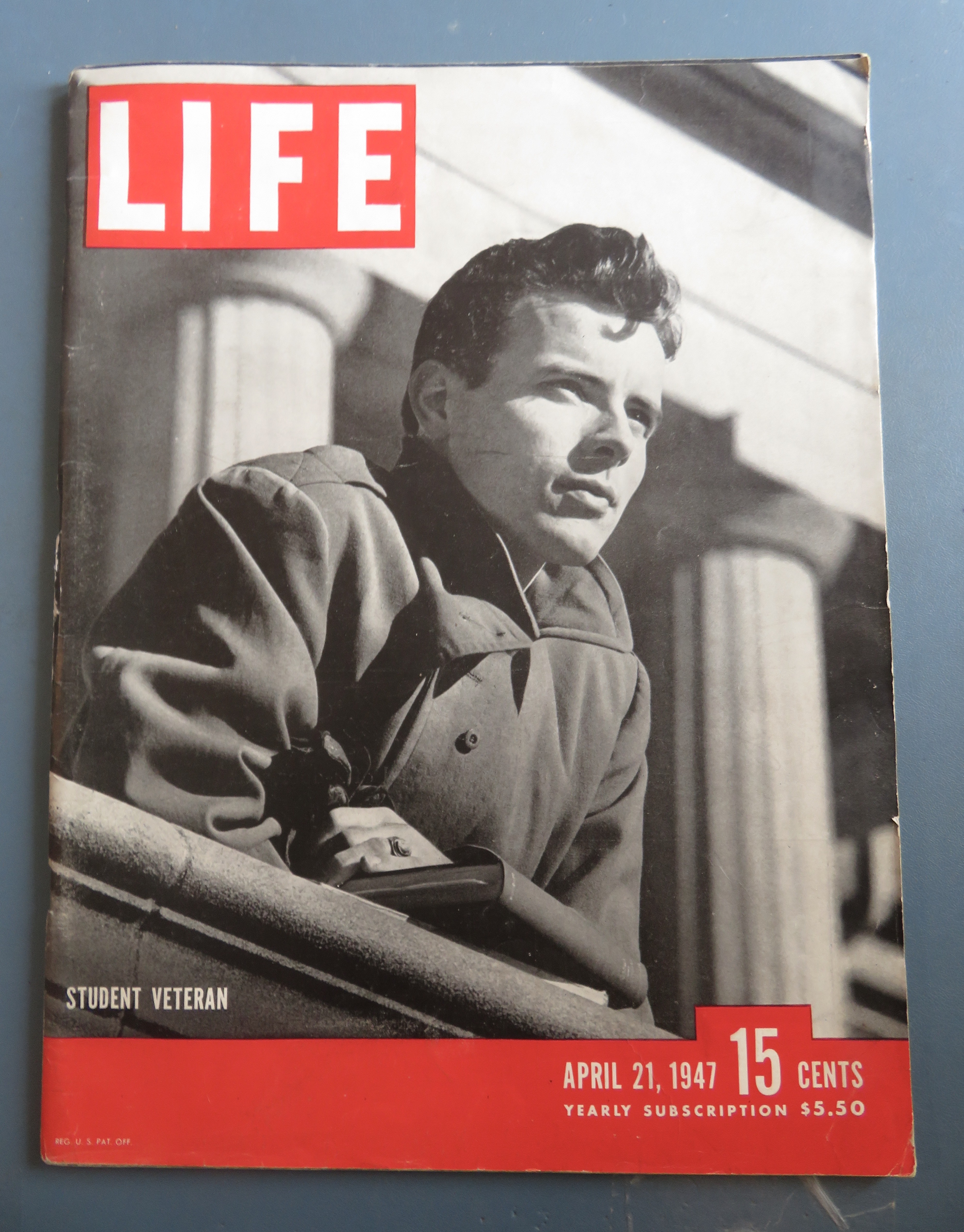 Life Magazine April 21, 1947 Student Veteran