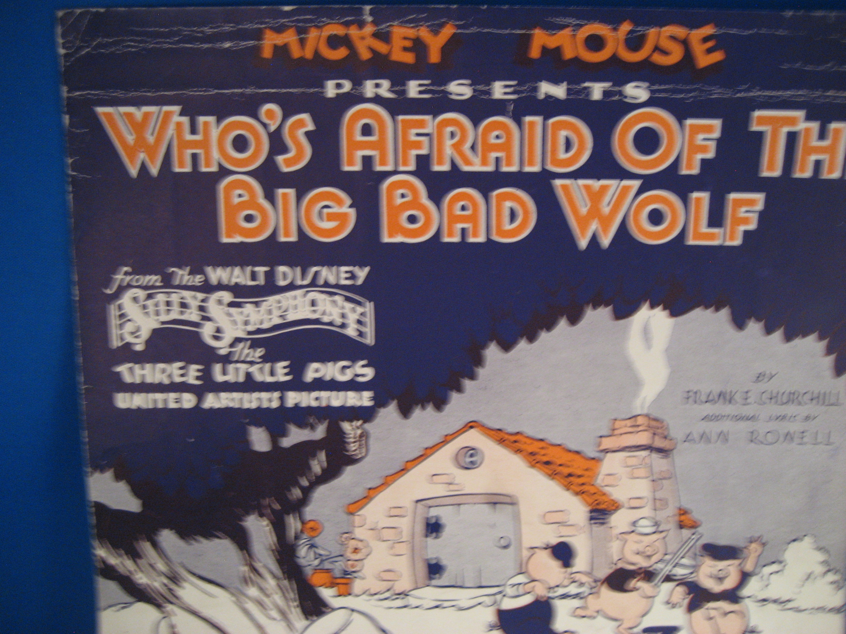 Mickey Mouse Presents Who's Afraid of The Big Bad Wolf
