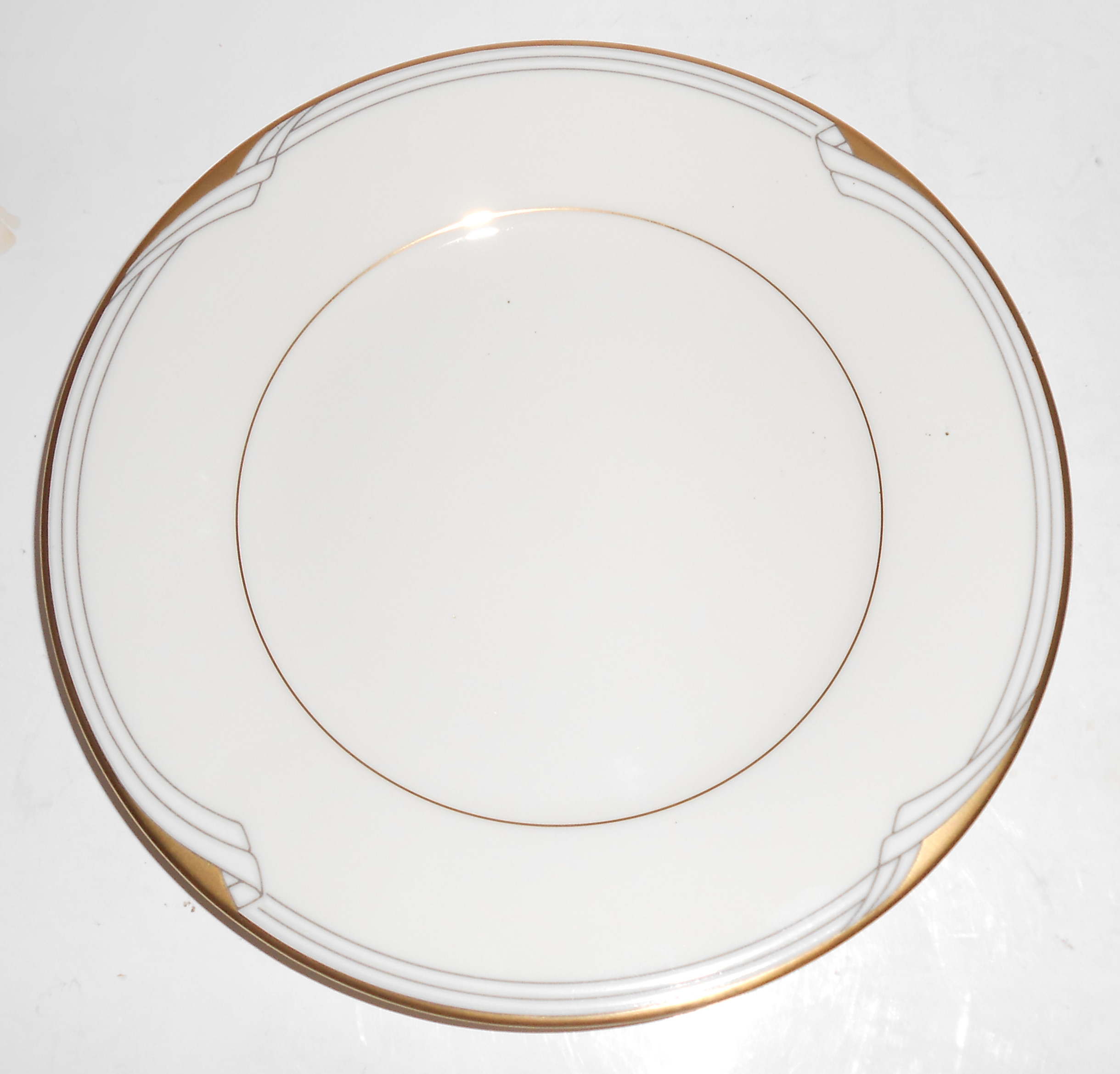 Noritake China Porcelain Golden Cove Bread Plate