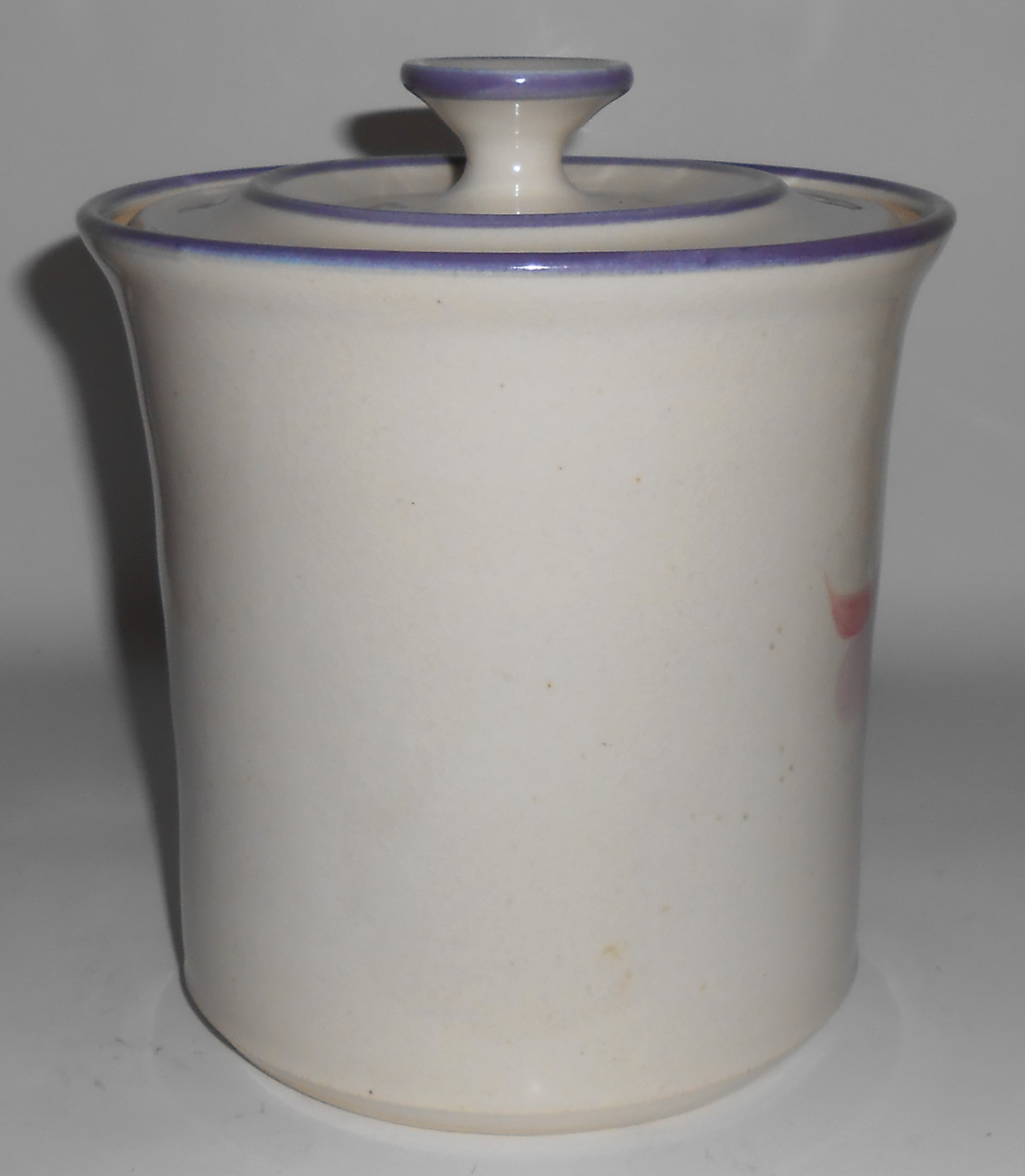 Bennett Welsh Studio Pottery Wheel Thrown Floral Decora