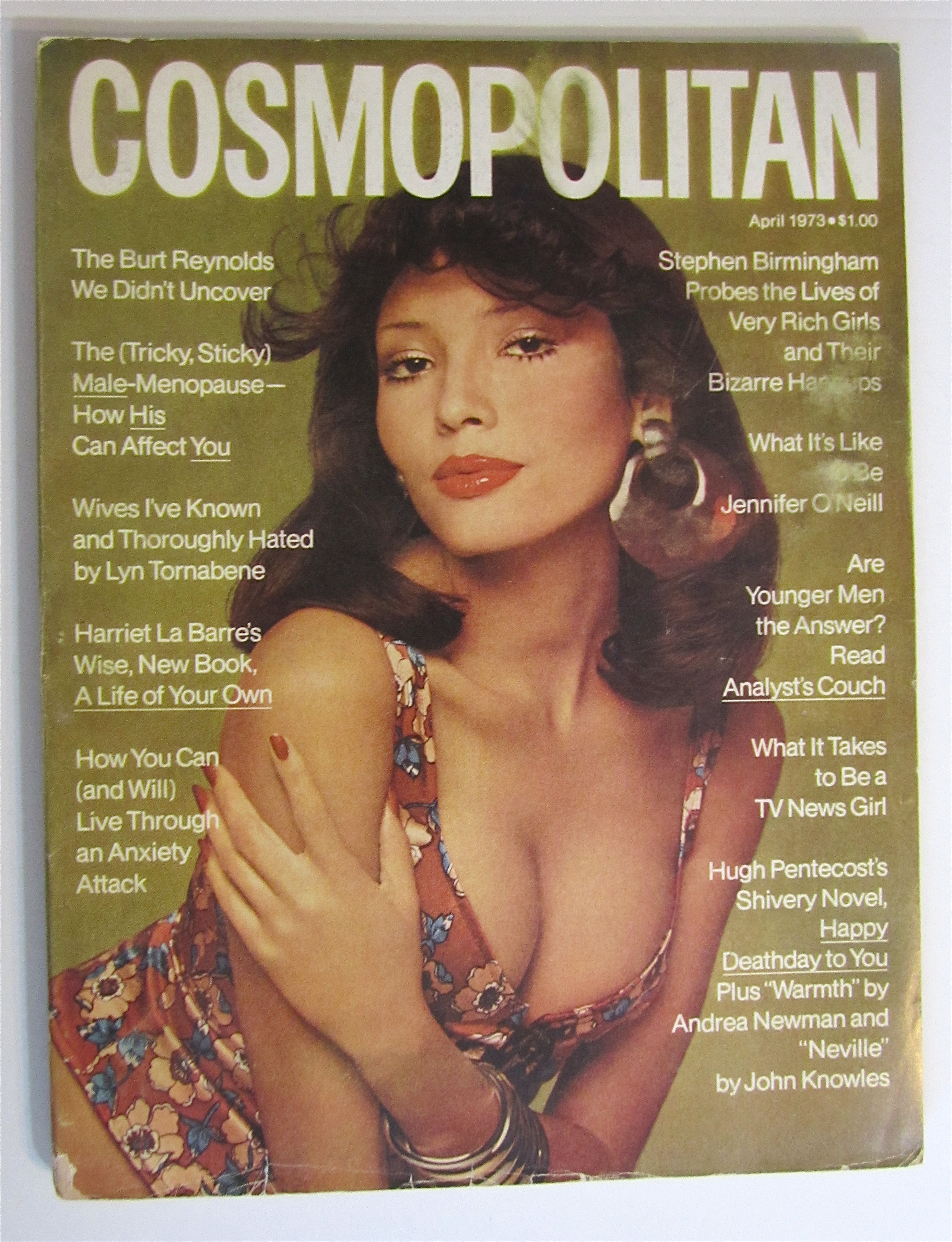 Cosmopolitan Magazine April 1973 Burt Reynolds