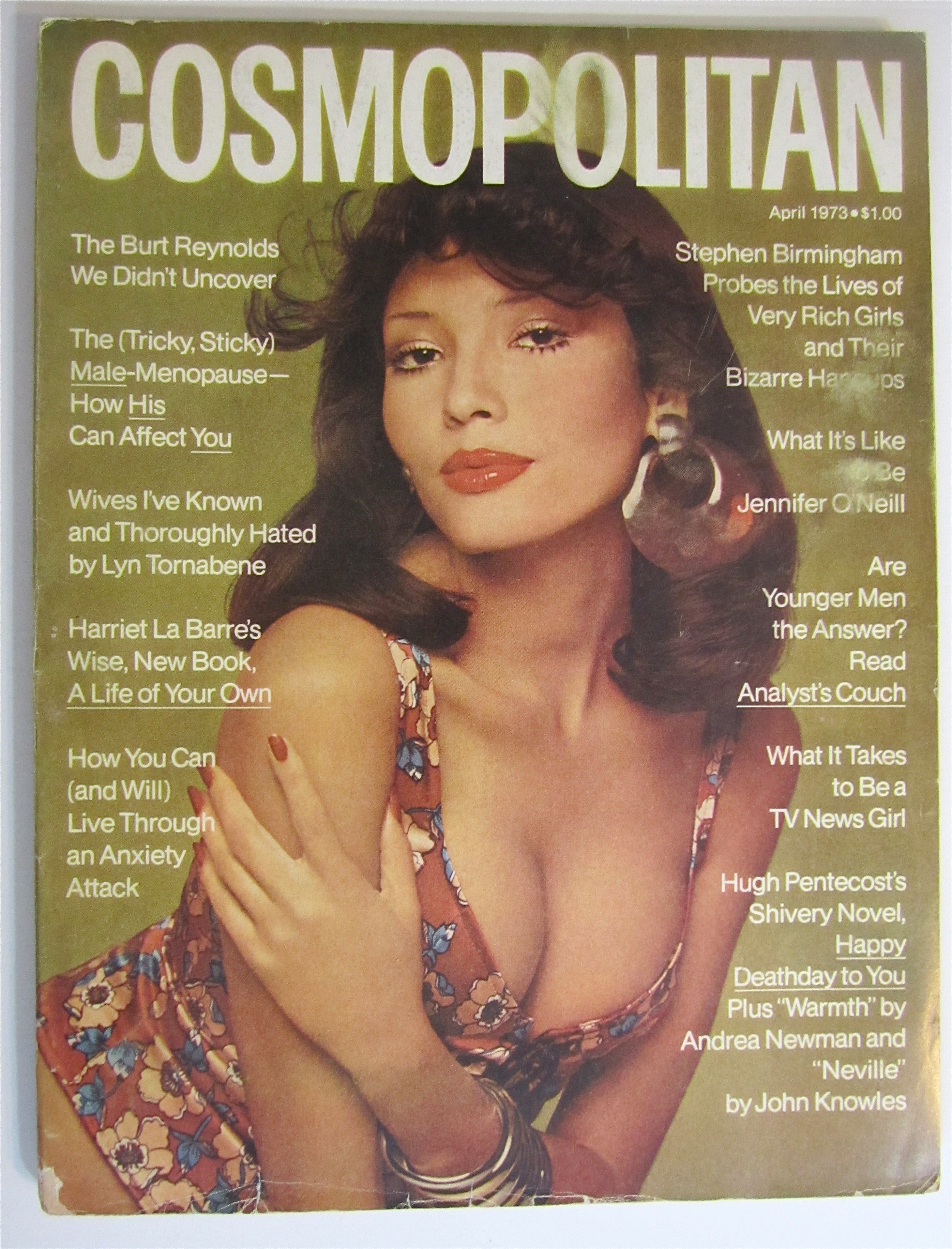 Cosmopolitan Magazine April 1973 Burt Reynolds