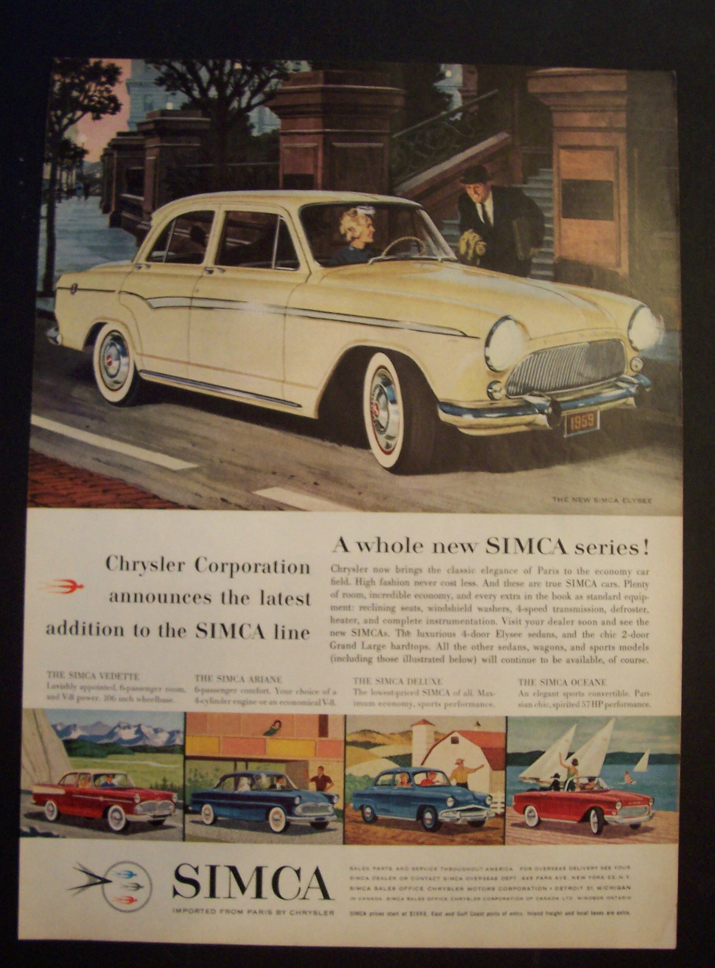 1959  Simca  Elysee