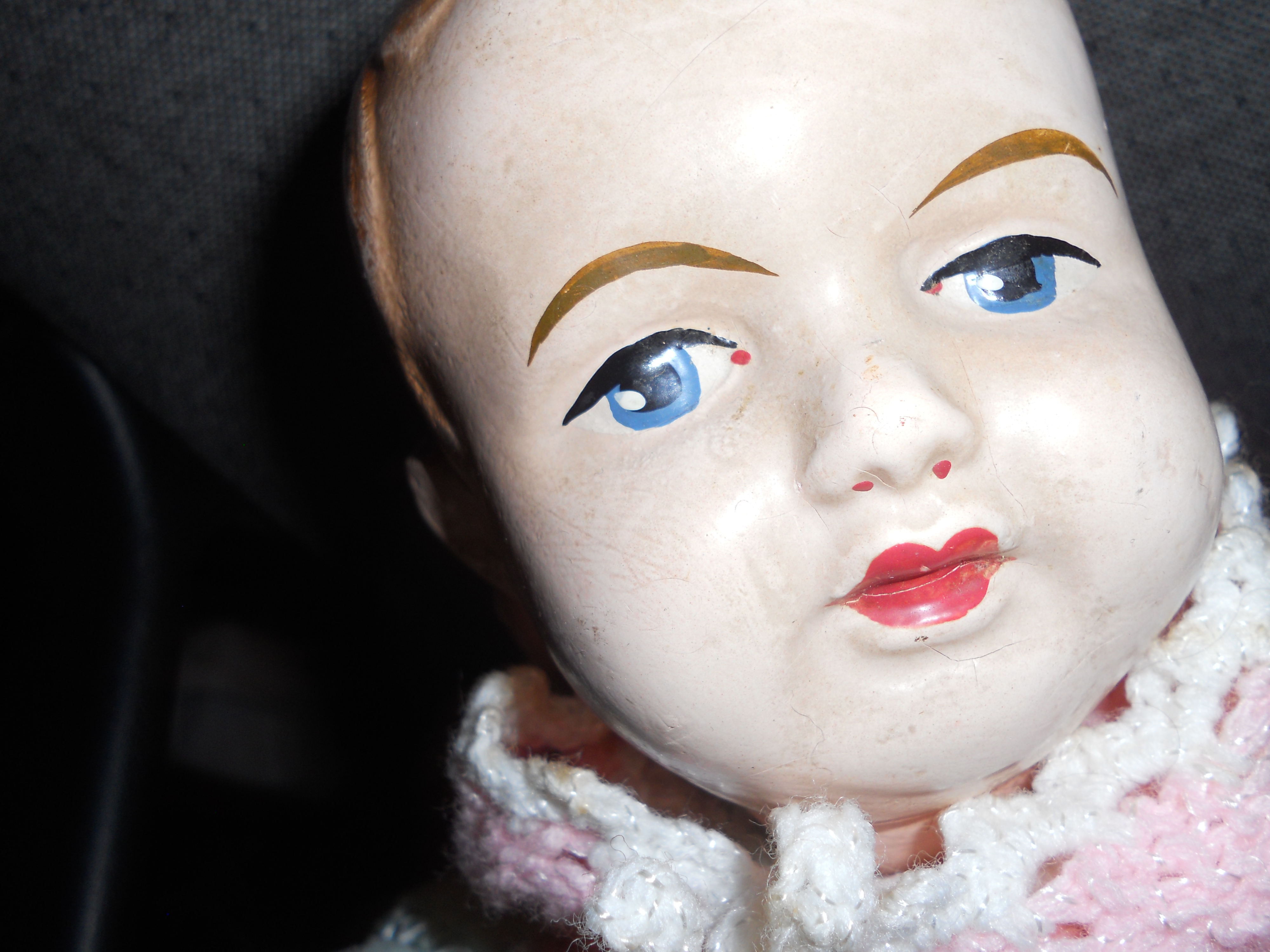 Composition Baby Doll 13 inch unmarked
