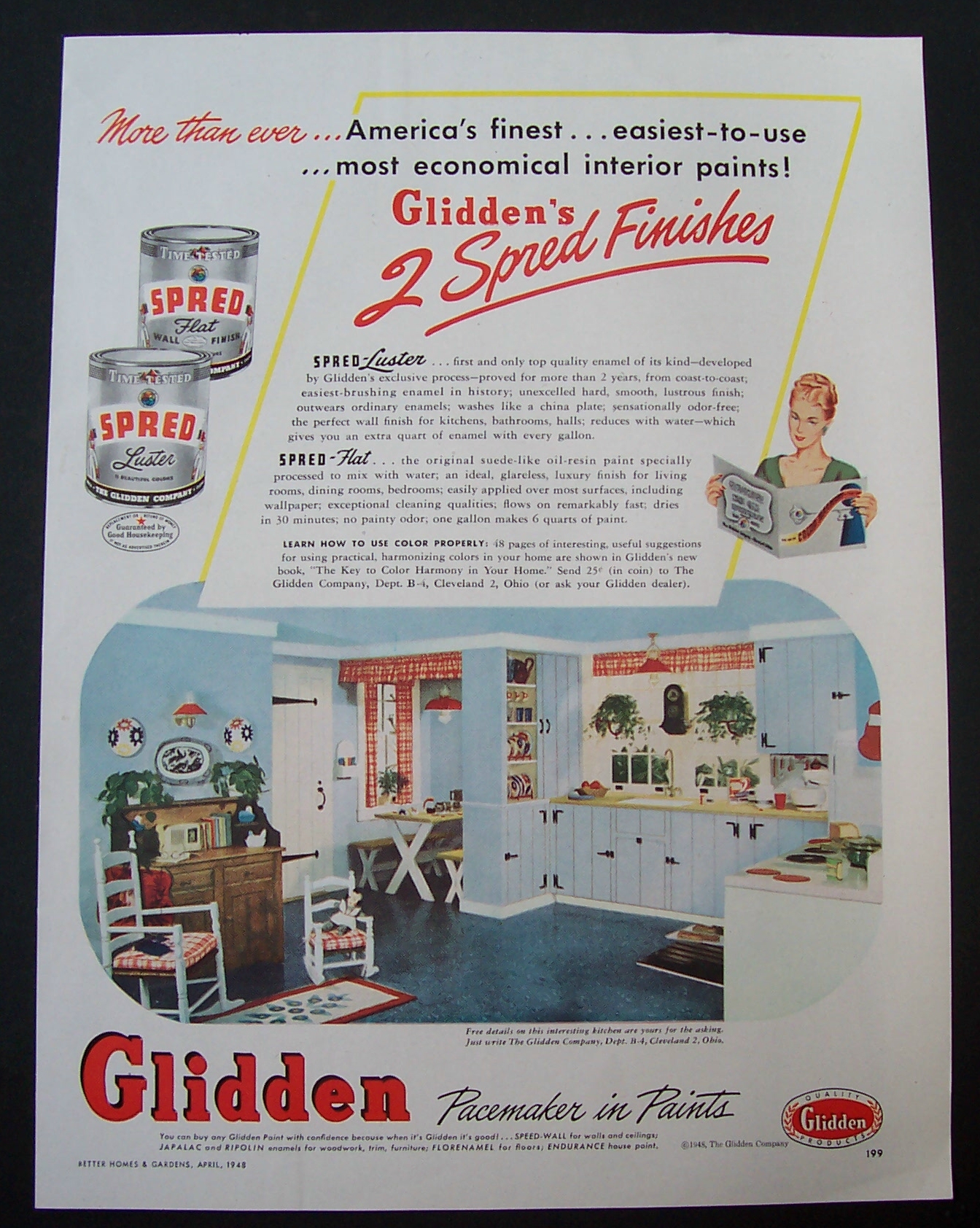 1948  Glidden  Paints