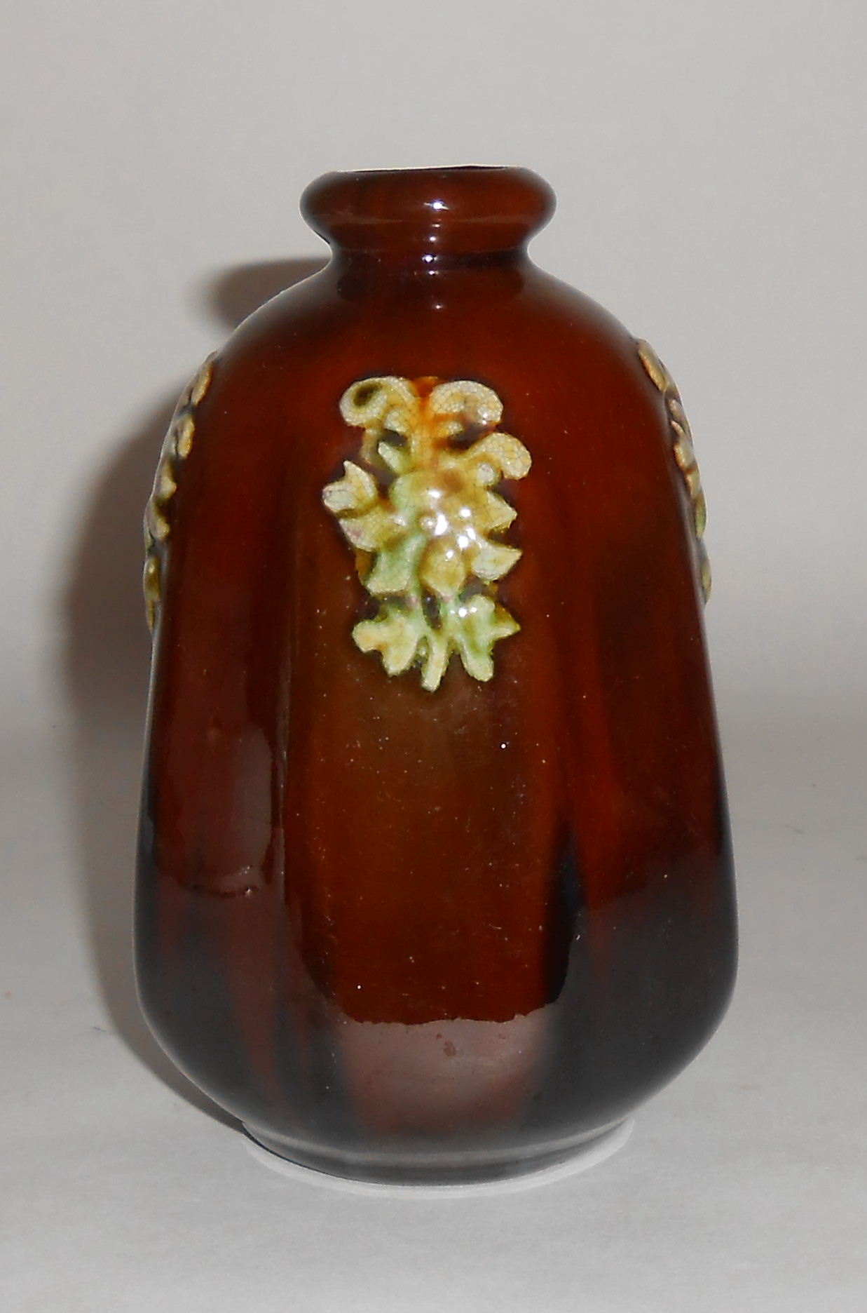 Peters And Reed Pottery Standard Glaze Pinch Vase! MINT