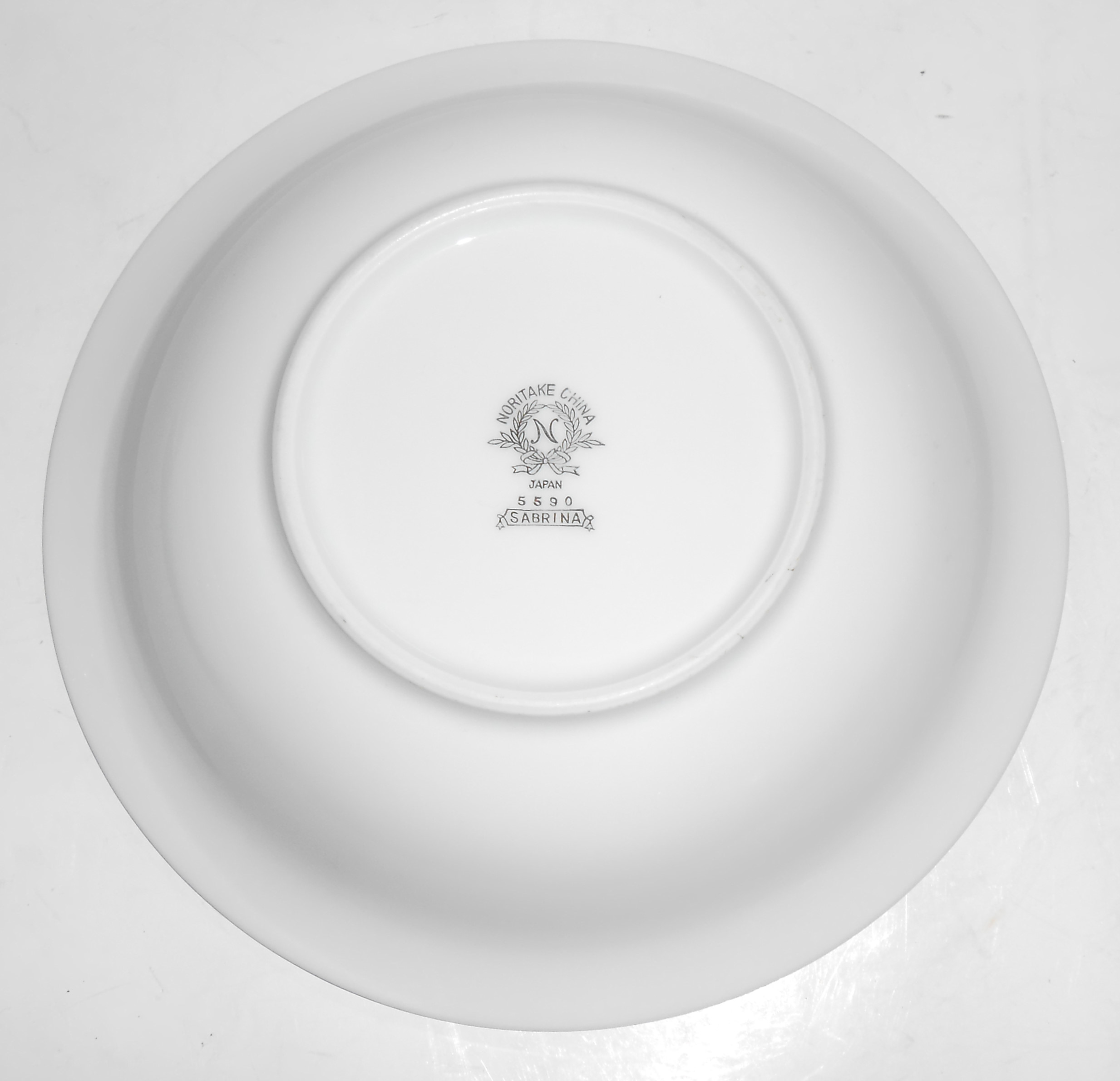 Noritake China Porcelain Sabrina Platinum Cereal Bowl