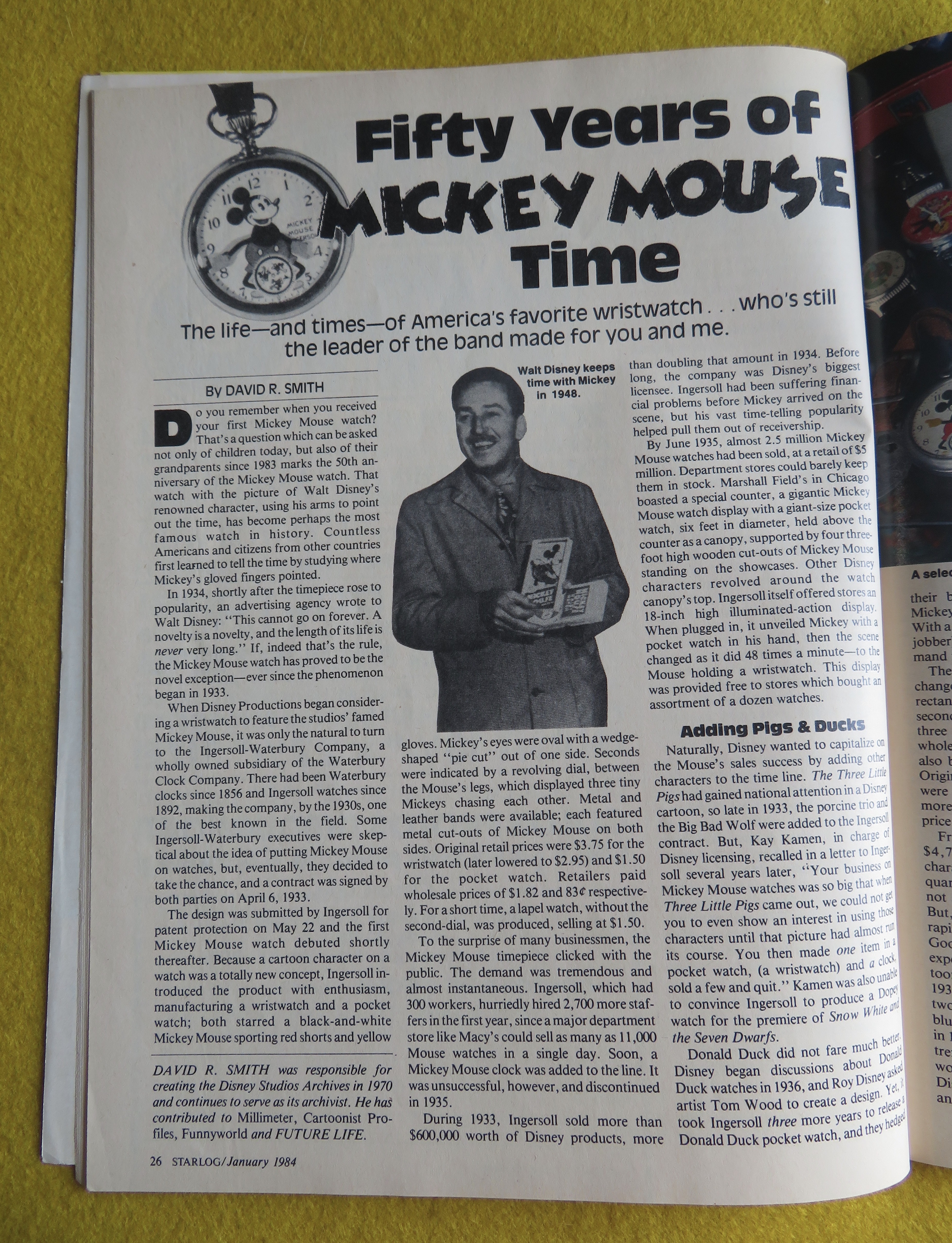 Starlog Magazine January 1984 Brainstorm & Right Stuff