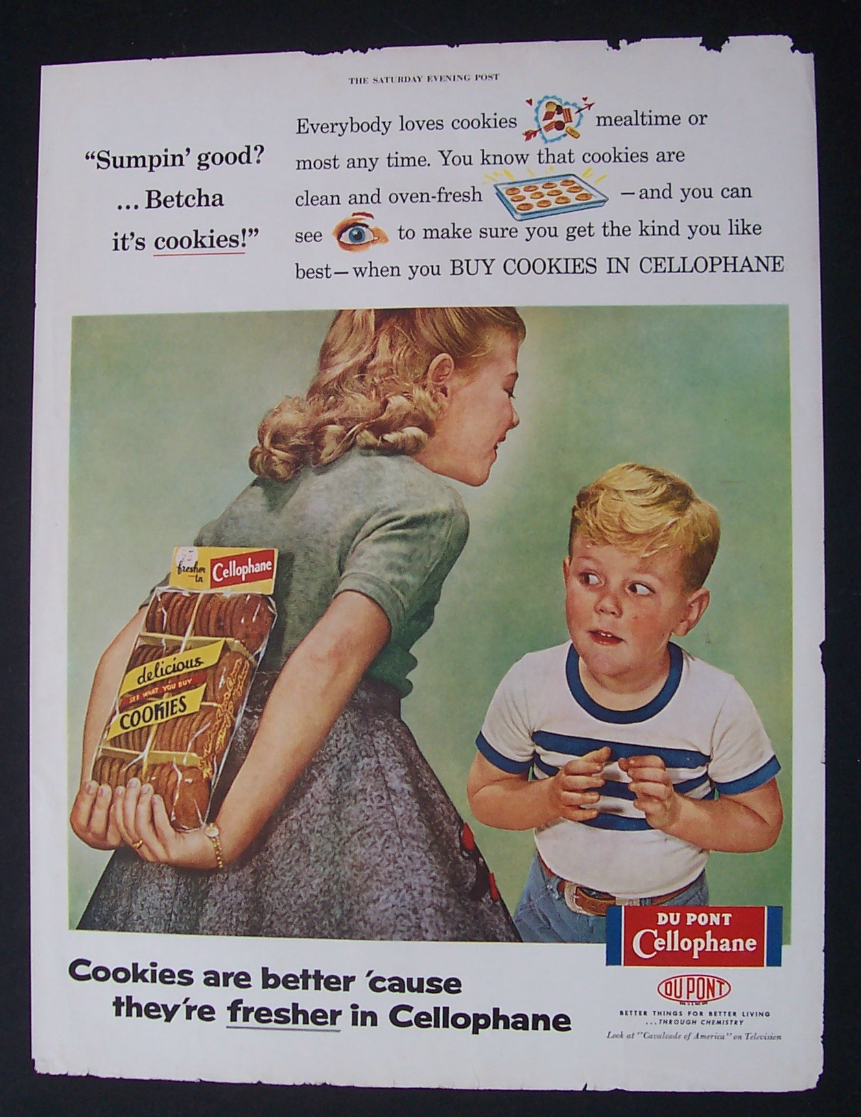 1955  Du  Pont  Cellophane