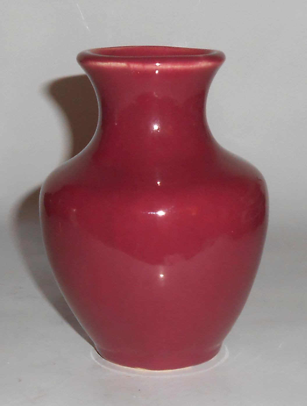 Camark Art Pottery Maroon #118 Vase