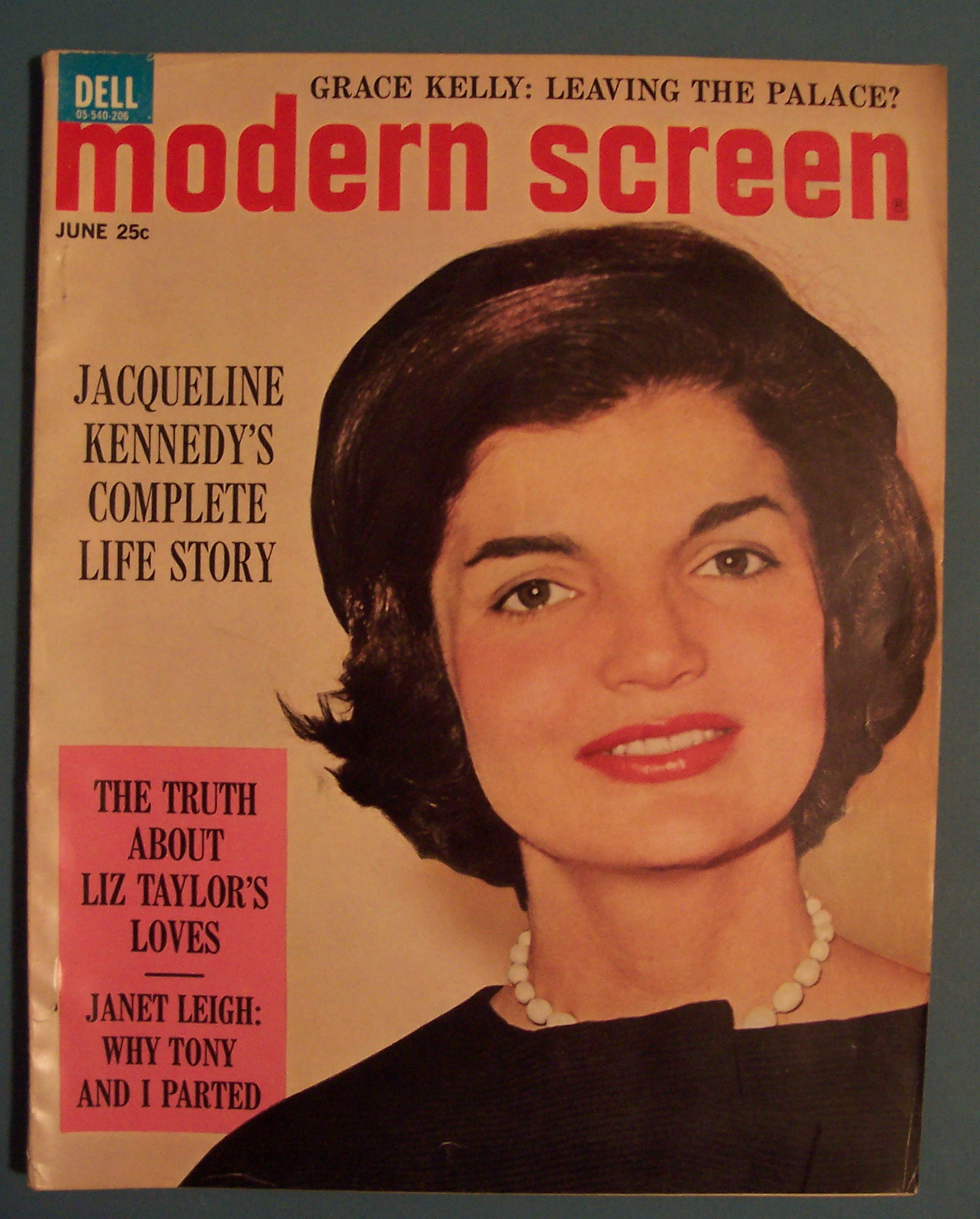Modern Screen Magazine - June 1962 - Jackie