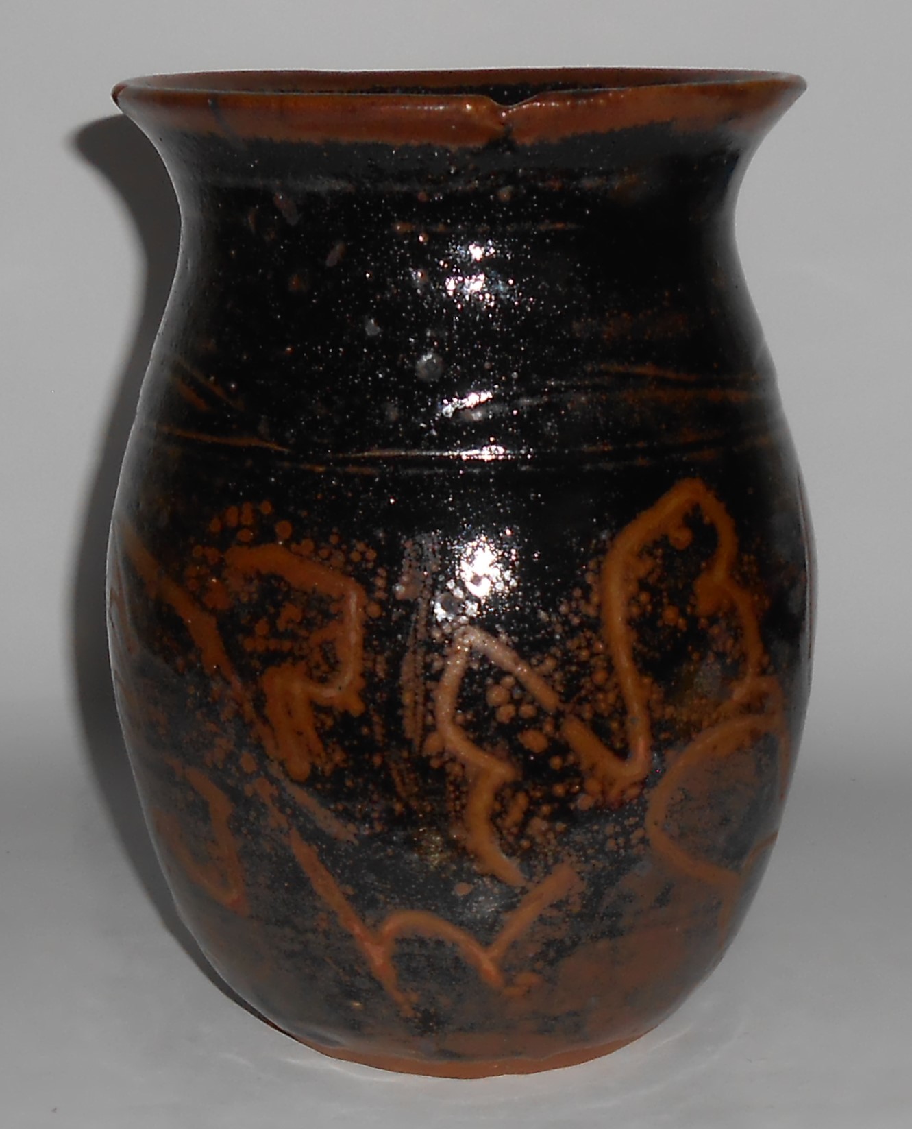Mar Hudson Studio Pottery Northwest Large Decorated V