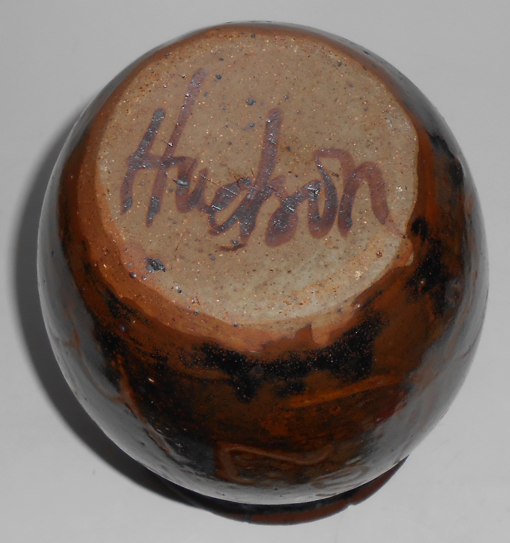 Mar Hudson Studio Pottery Northwest Large Decorated V