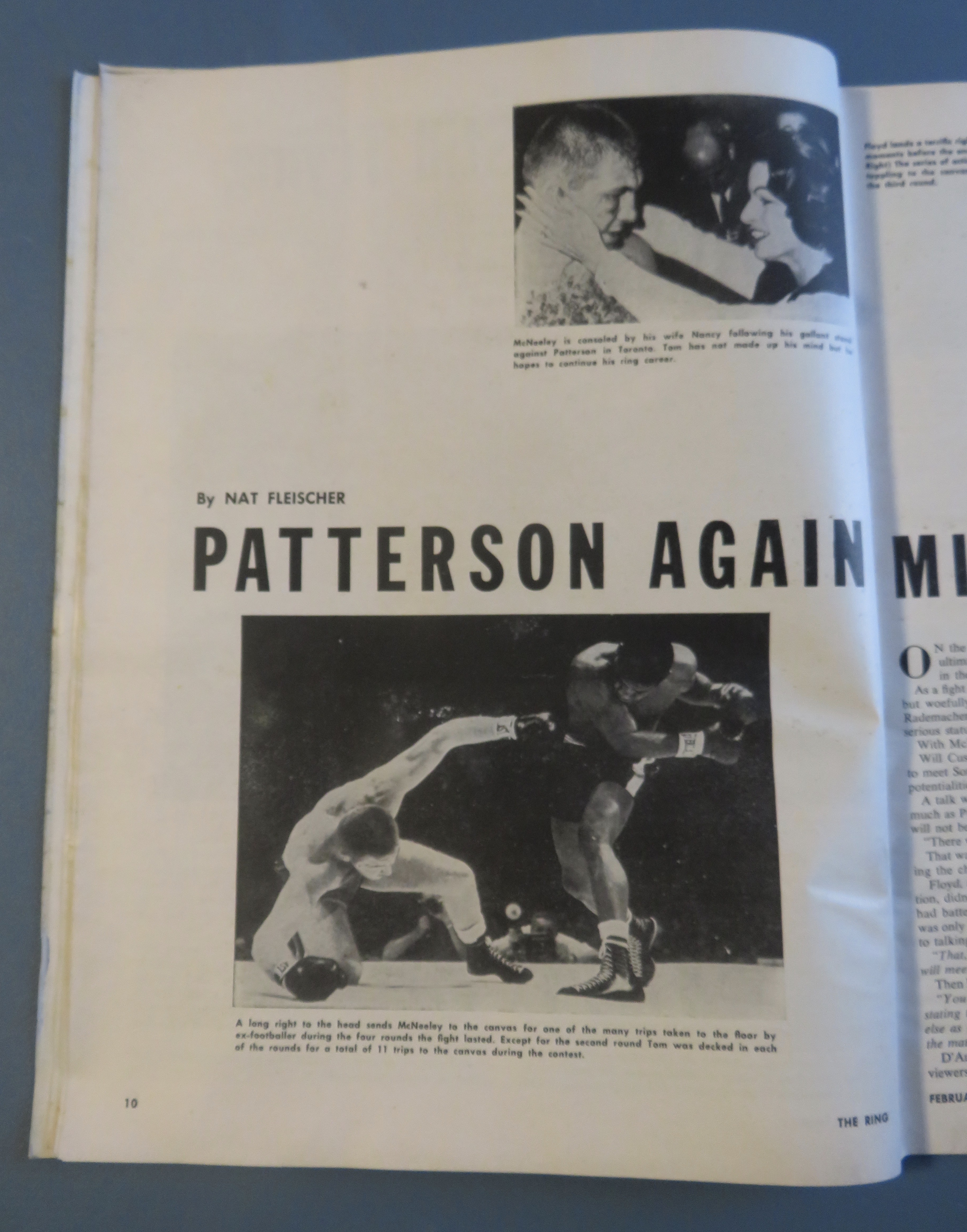 The Ring Magazine February 1962 Sonny Liston