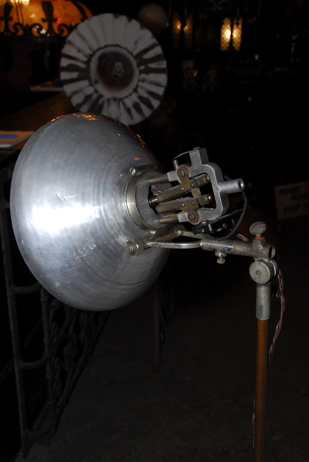 Vintage Industrial Floor Lamp  #3436