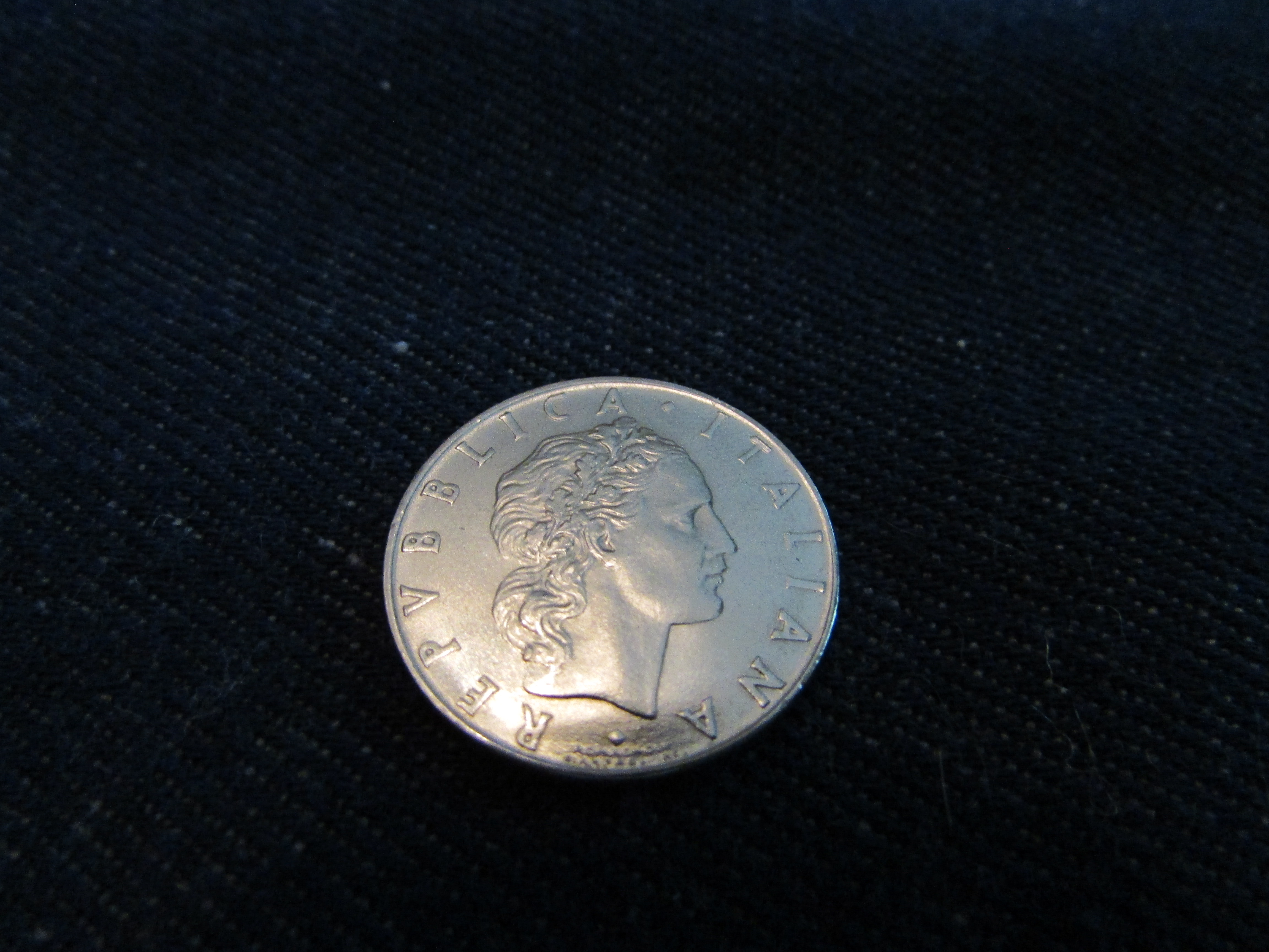 Italian L.50 Coin from 1963