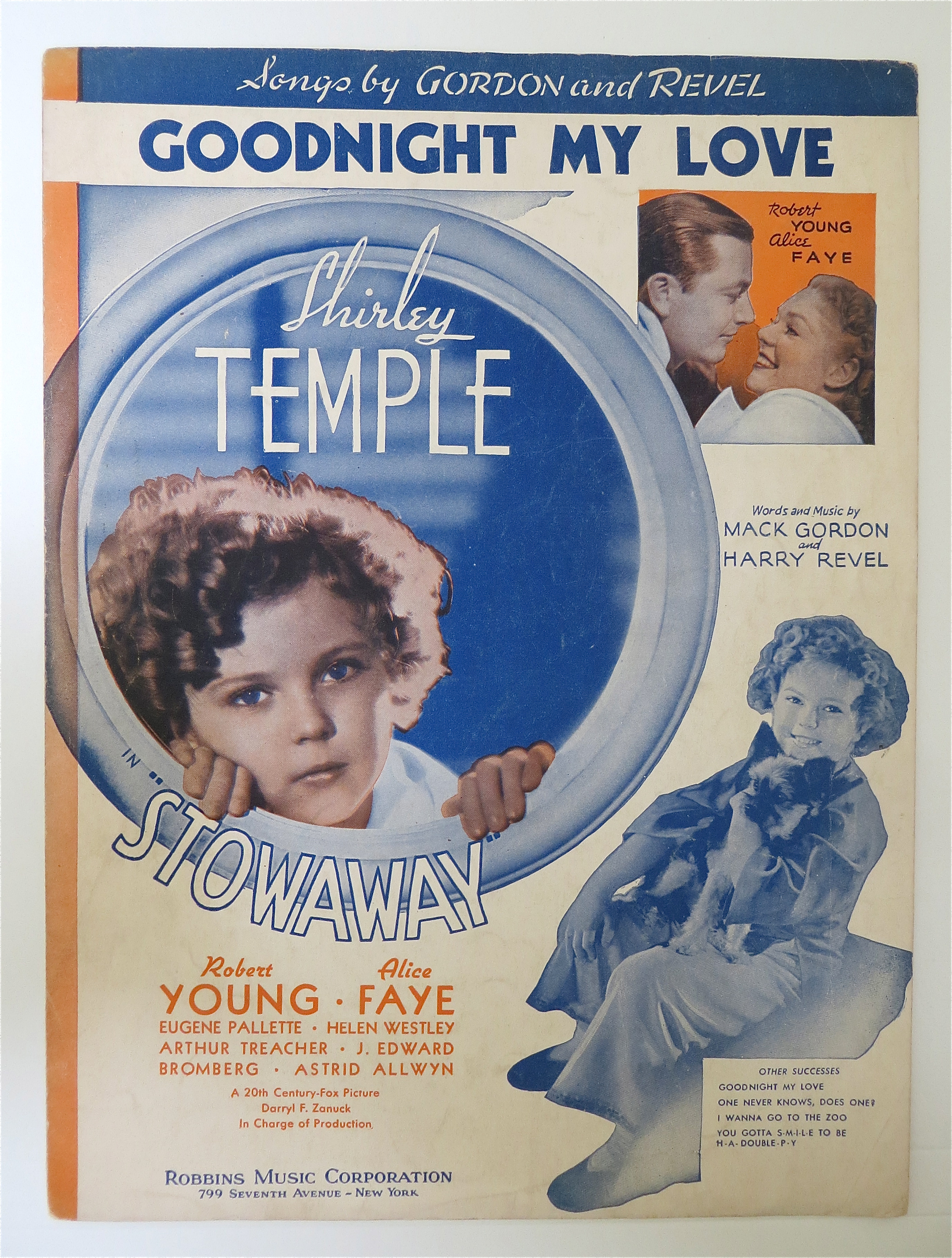 Sheet Music 1936 Good Night My Love