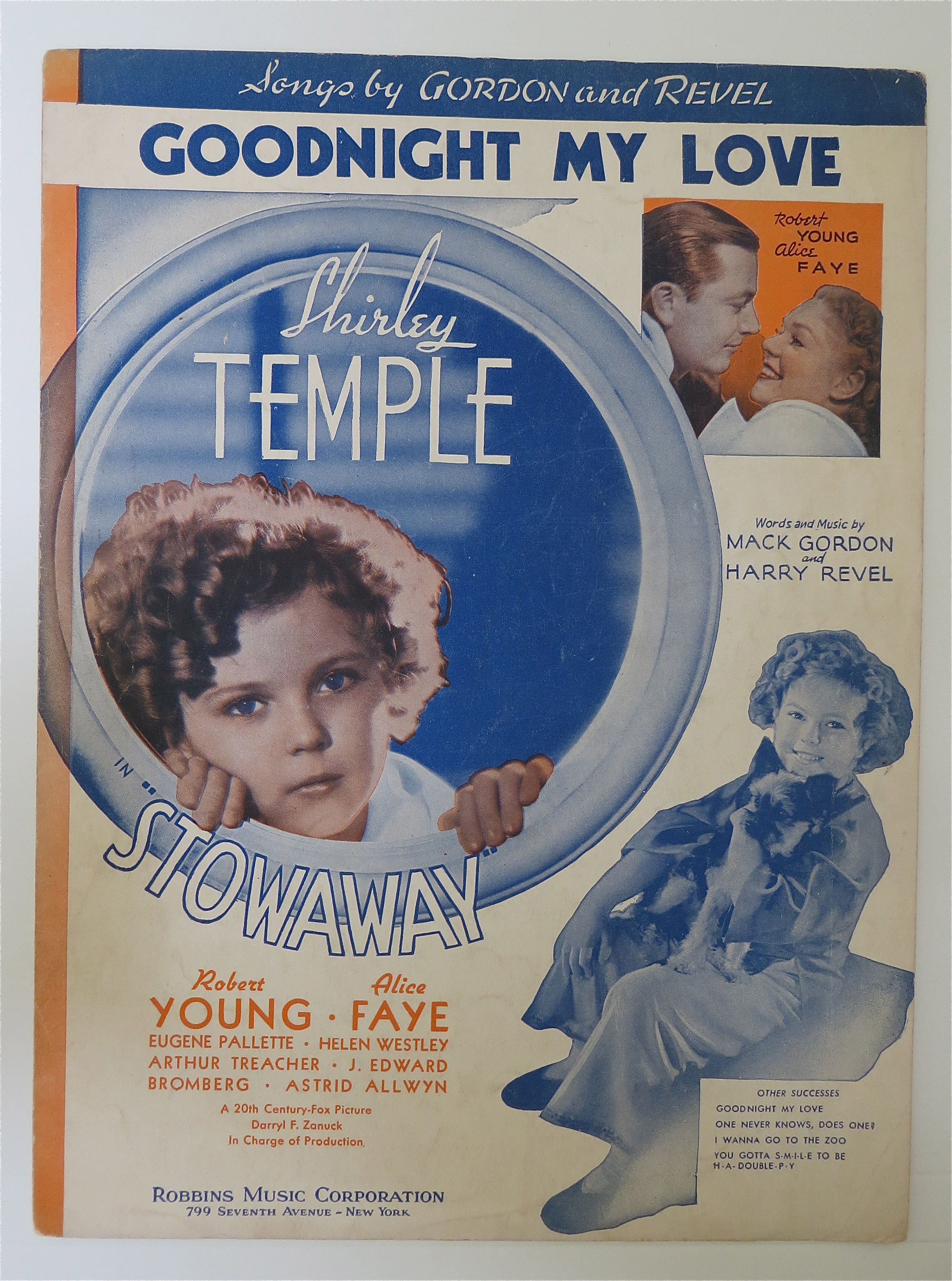 Sheet Music 1936 Good Night My Love