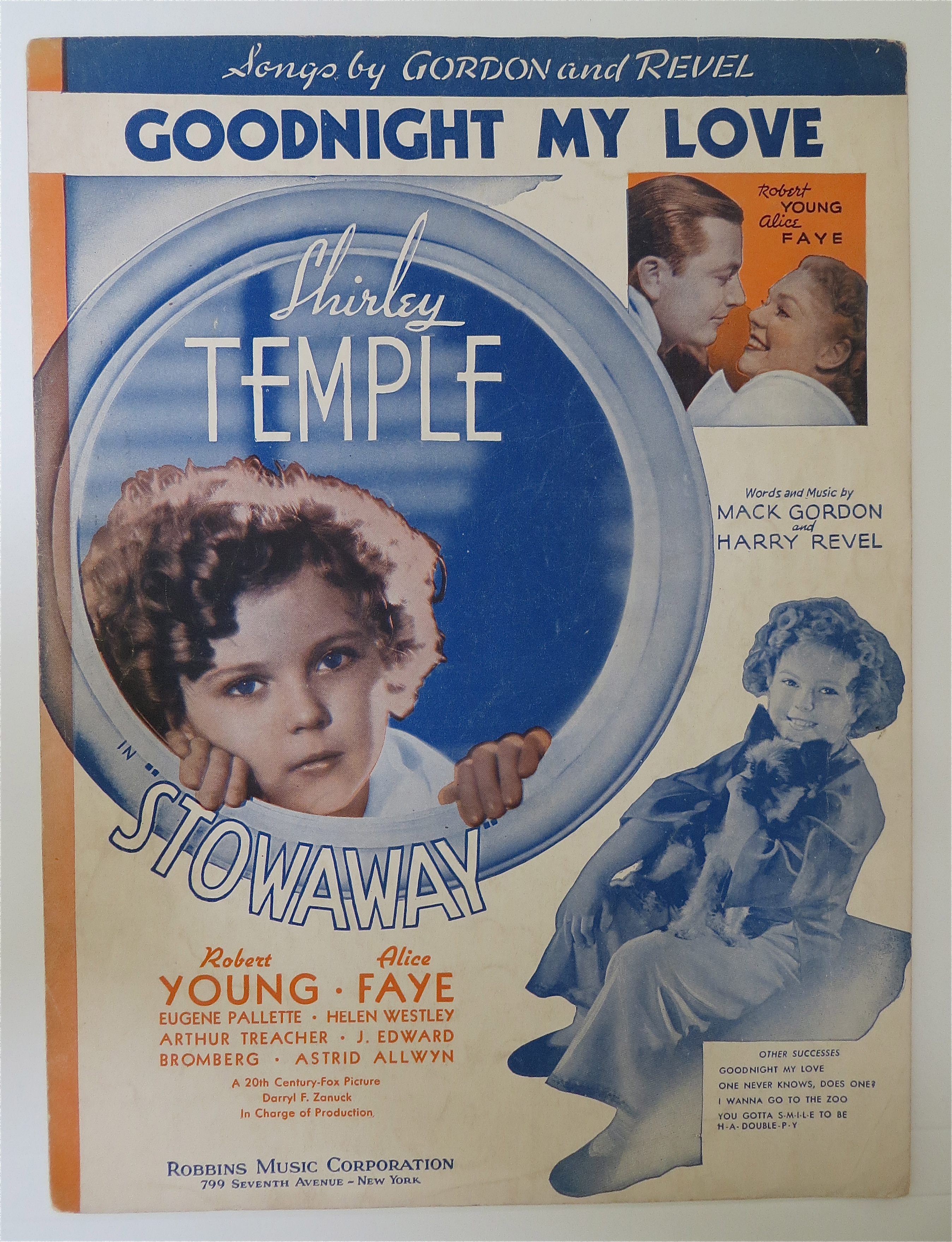 Sheet Music 1936 Good Night My Love