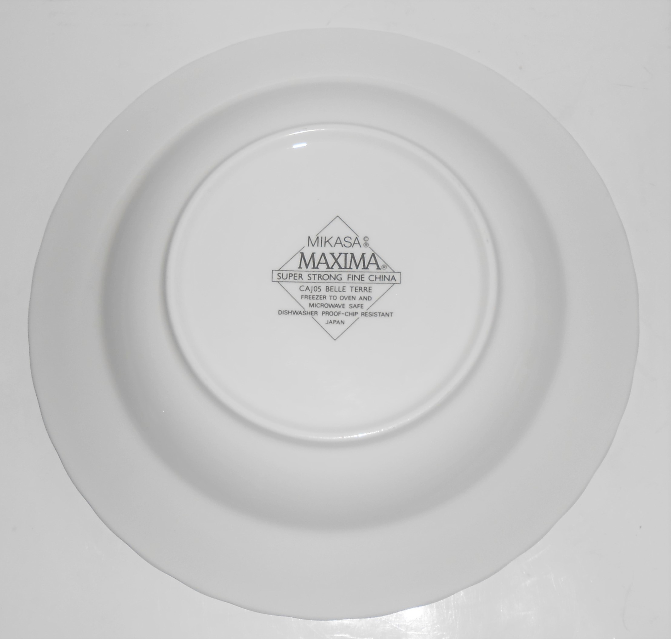 Mikasa China CAJO5 Maxima Belle Terre Rimmed Soup Bowl