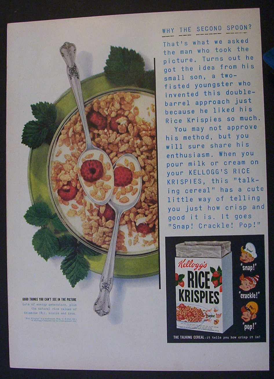 1951 Kellogg's Rice Krispies