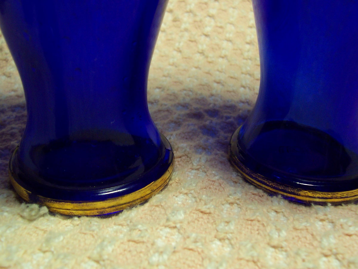 Avon Skin So Soft Cobalt Blue Decanter Cruet