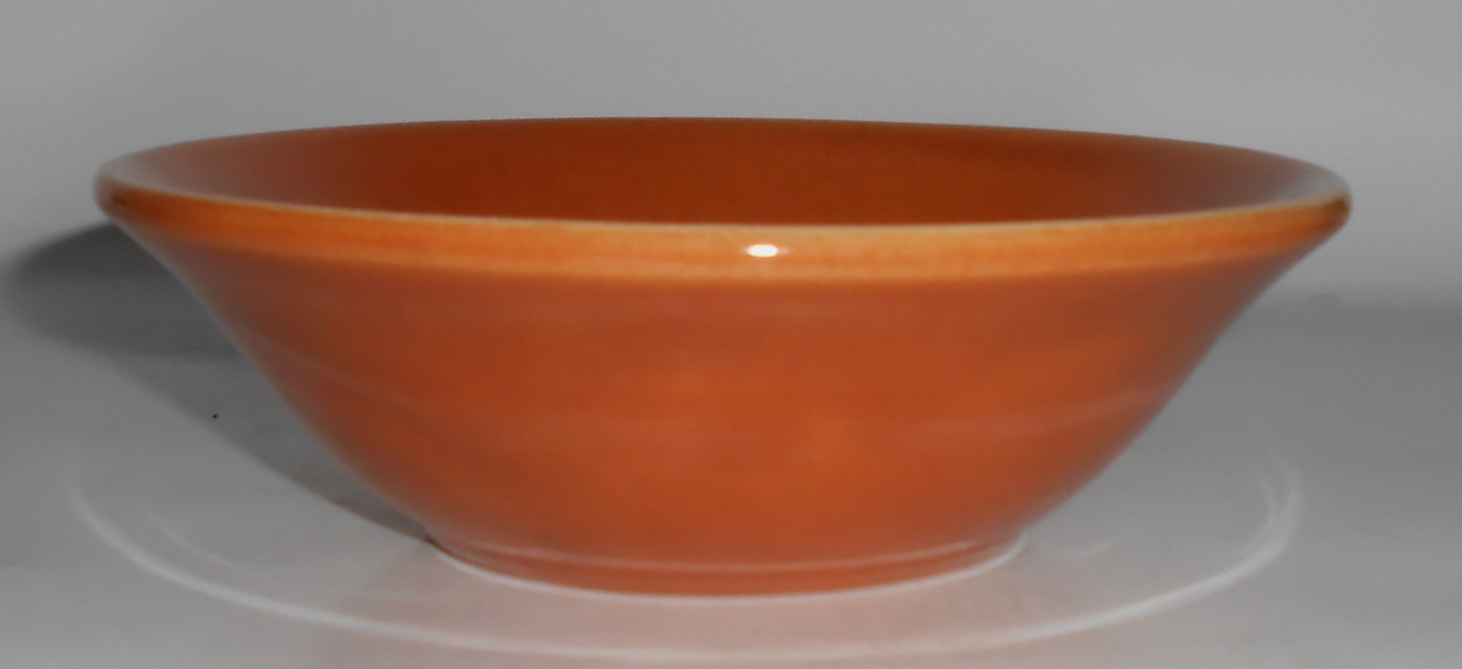 Bauer Pottery La Linda Gloss Lt Brown Cereal Bowl
