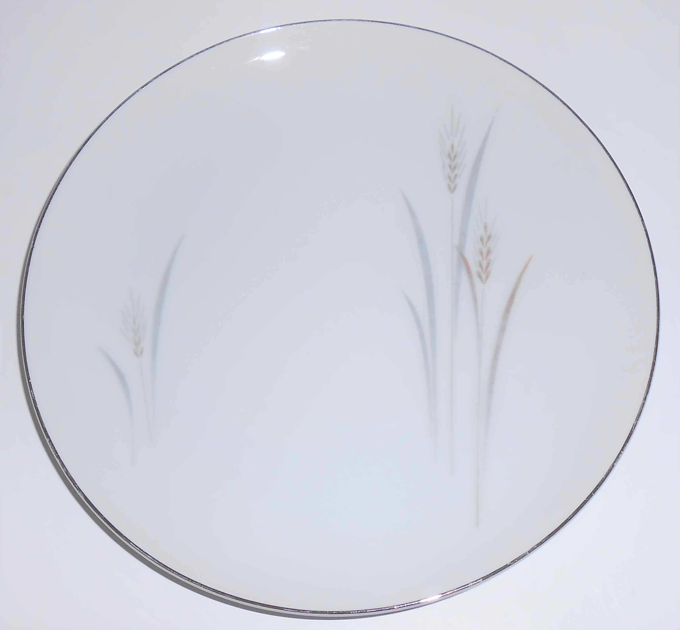 Fine China of Japan Platinum Wheat Salad Plate