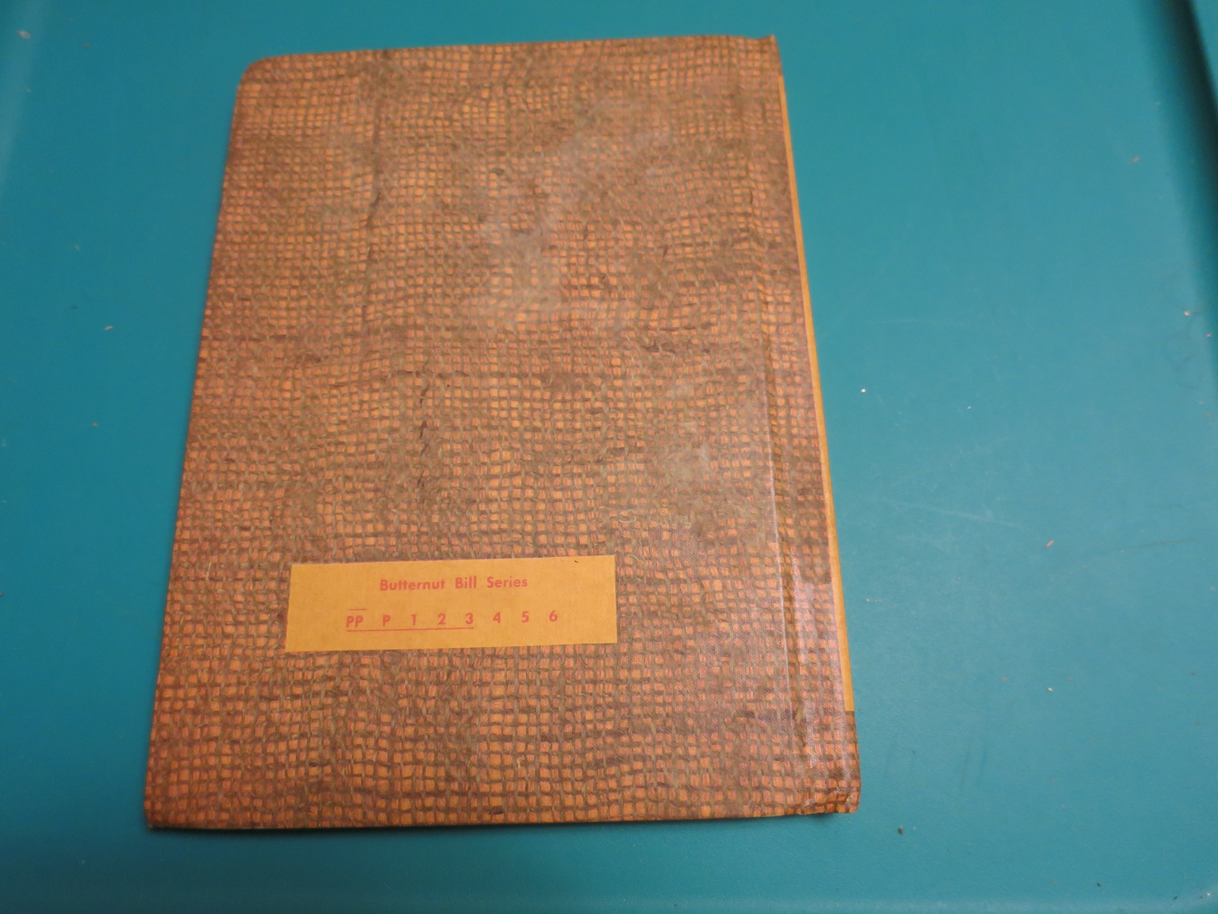 Butternut Bill Edith McCall 1965 Book