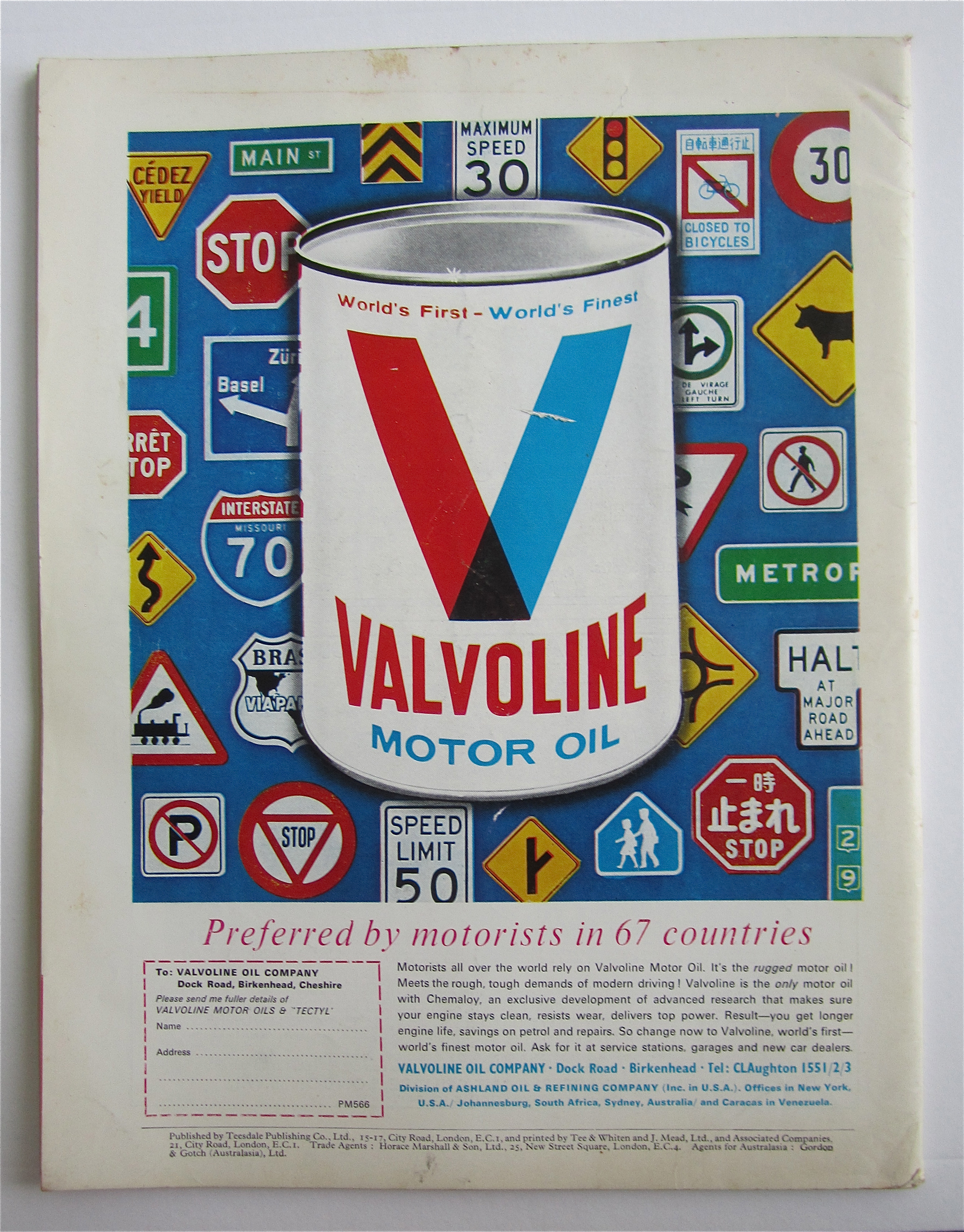 Motor Sport Magazine April 1966 The End?