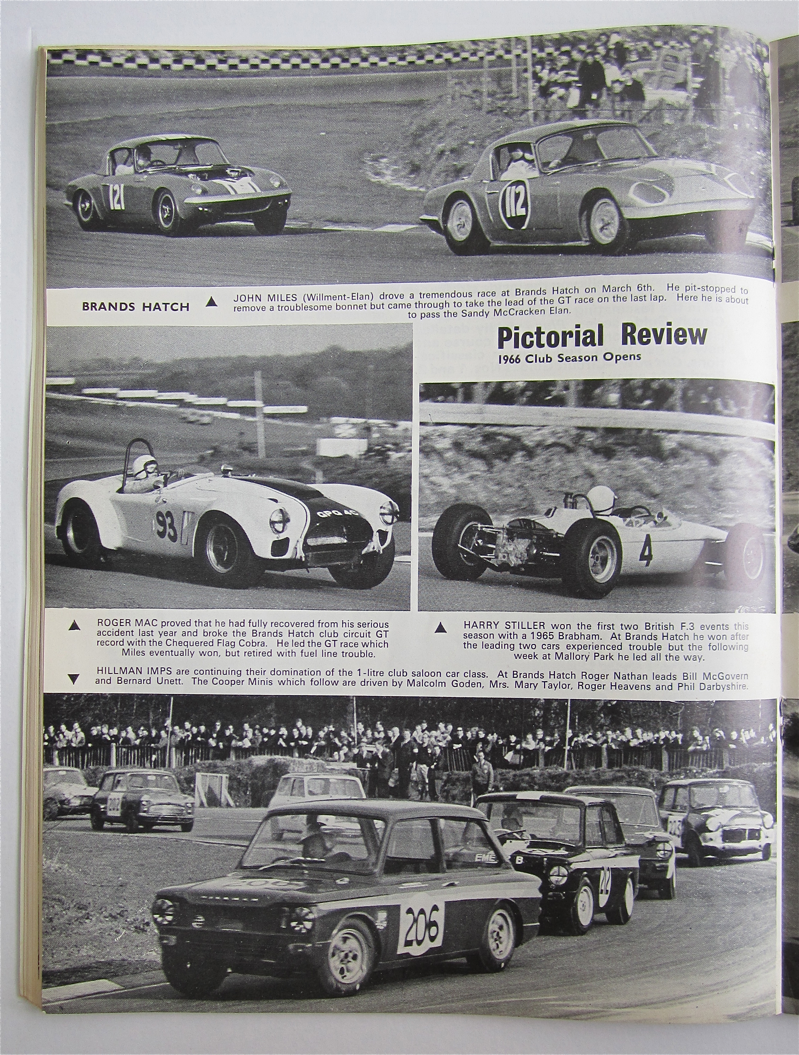 Motor Sport Magazine April 1966 The End?