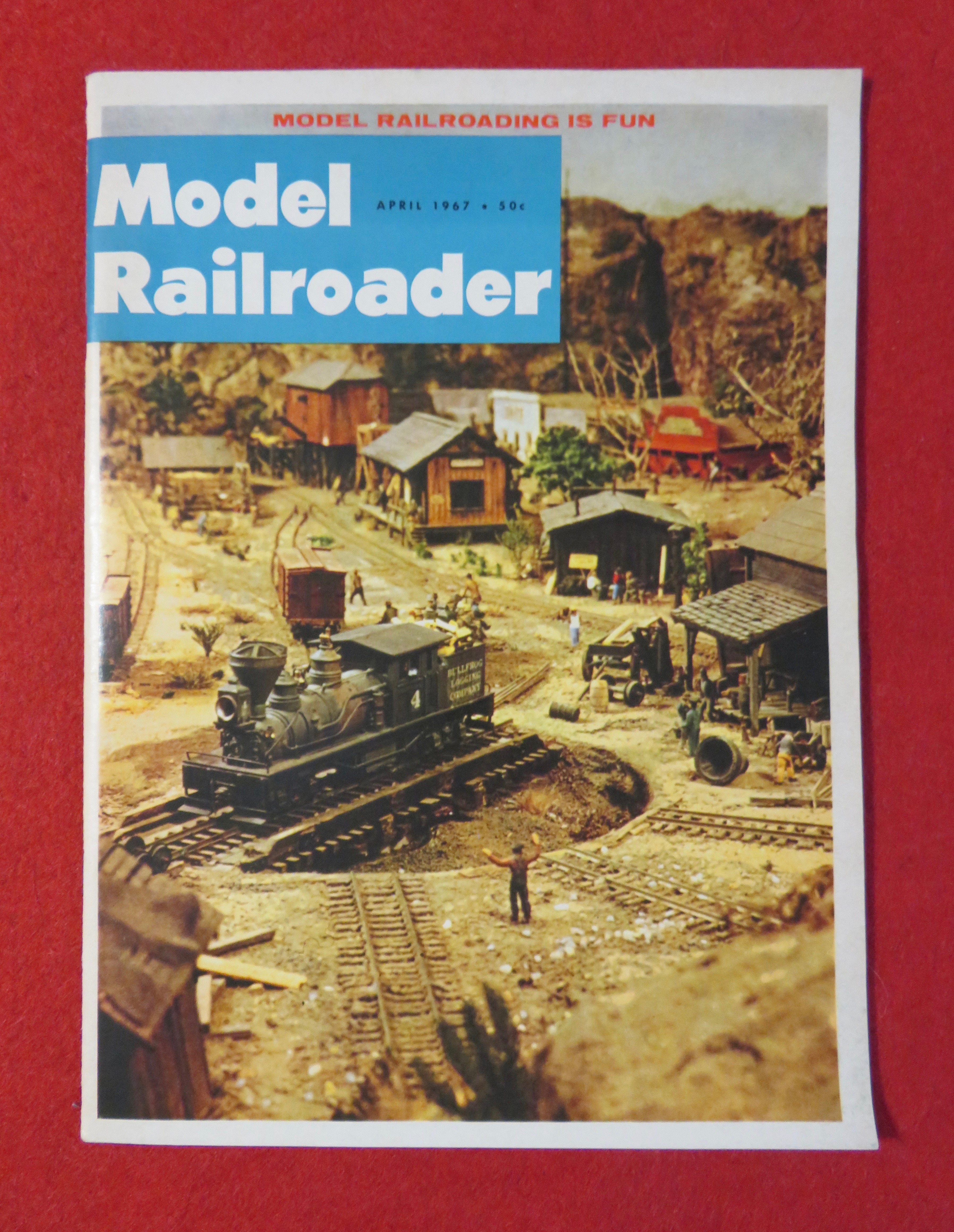 Model Railroader Magazine April 1967