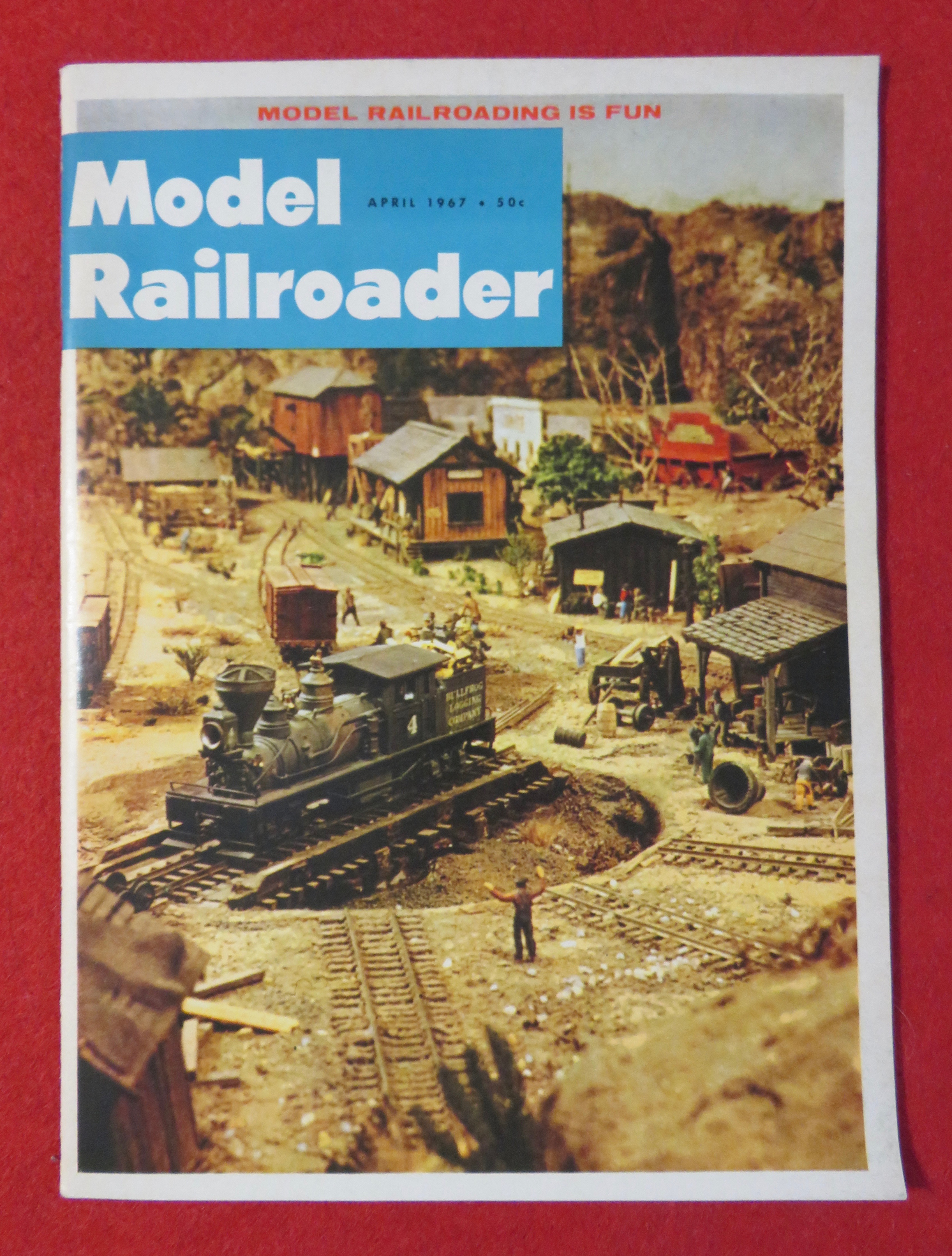 Model Railroader Magazine April 1967