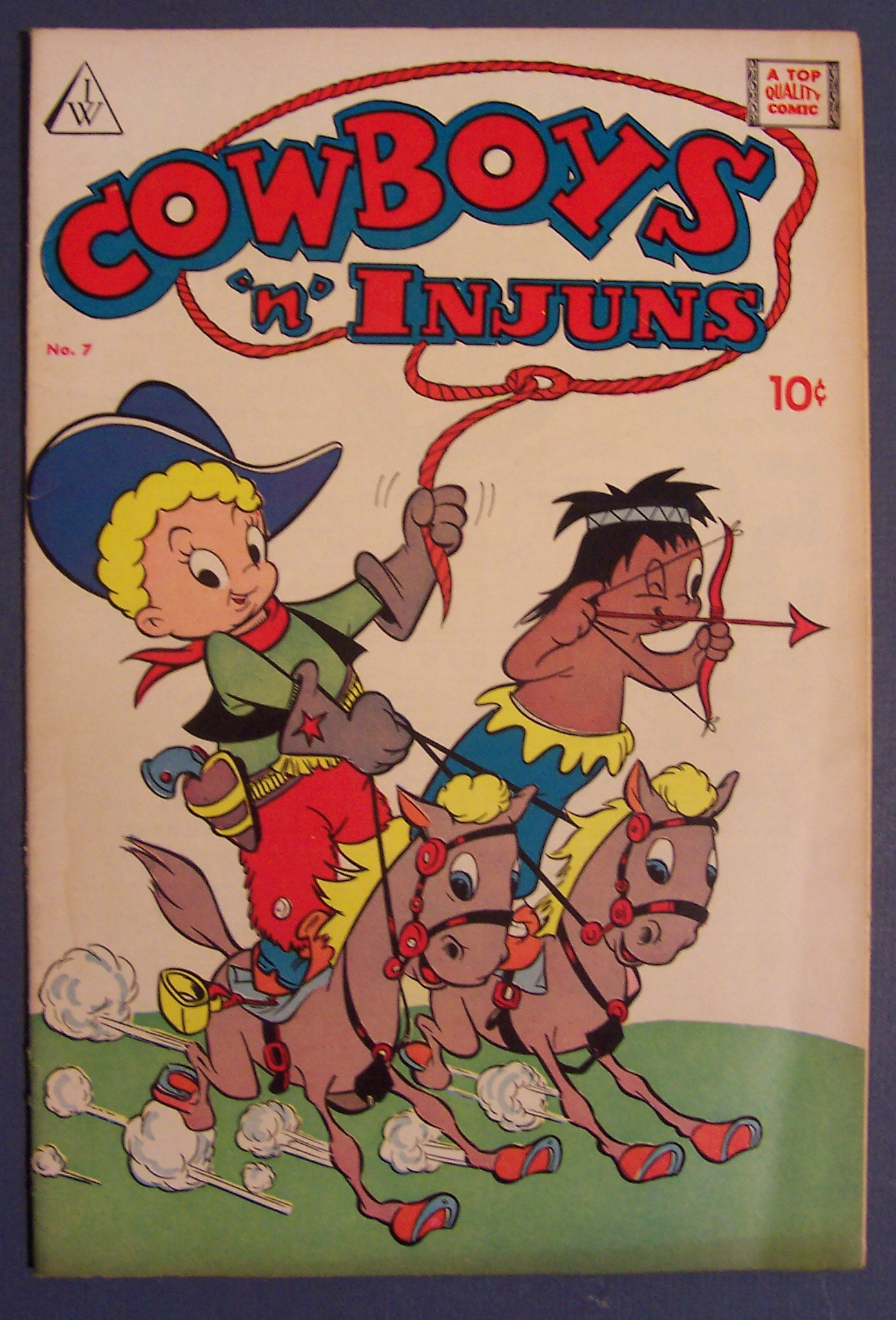Cowboys 'n' Injuns Comics  # 7 - 1952